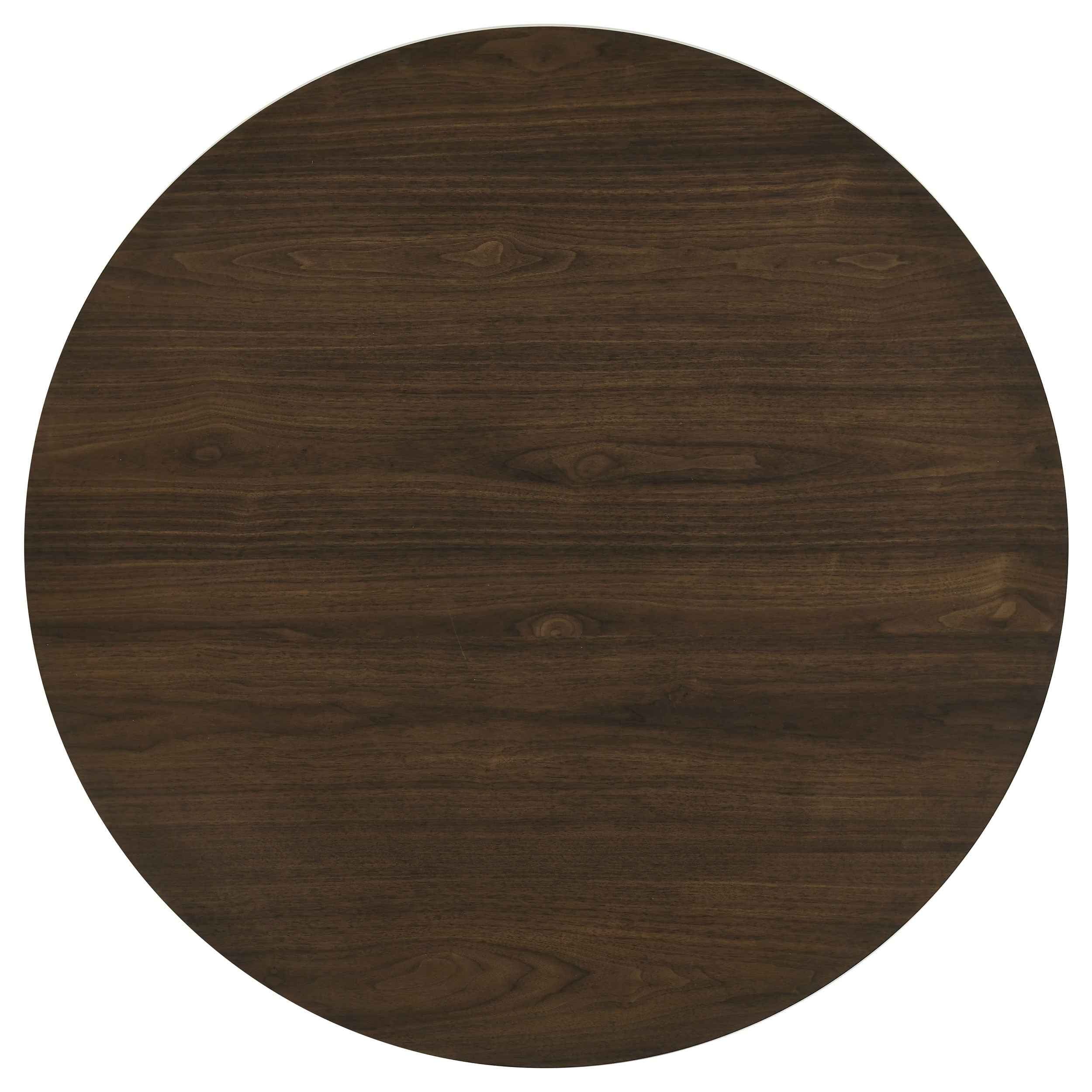 Hamlyn Wheat/Walnut 5-piece Round Wood Dining Set - Image 3