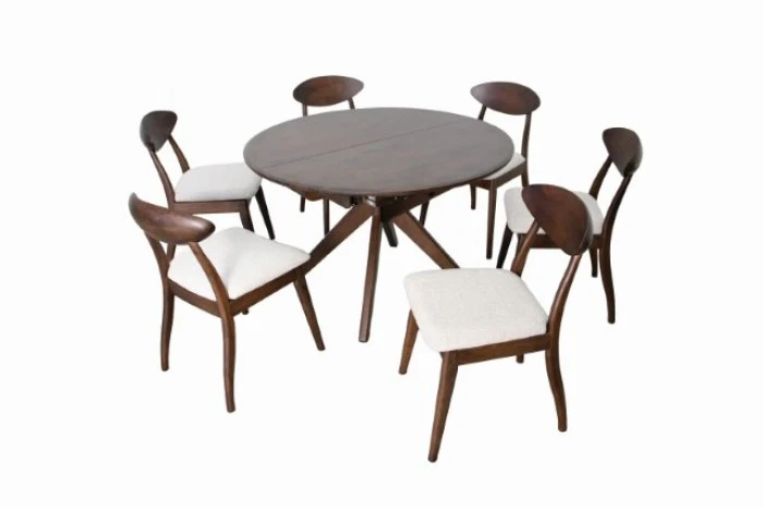 Hammel Rich Walnut 7-Piece Dining Room Set - Image 6