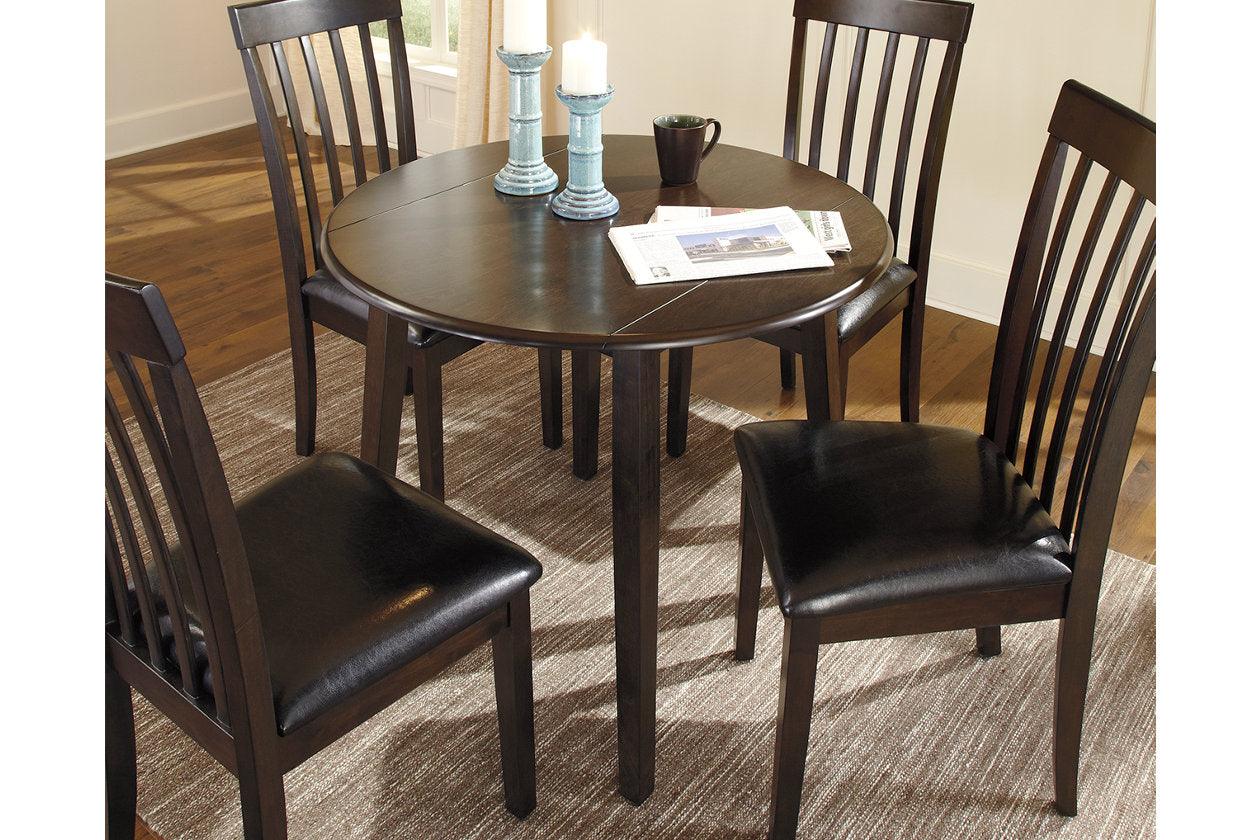 Hammis Dark Brown Dining Drop Leaf Table - Image 2