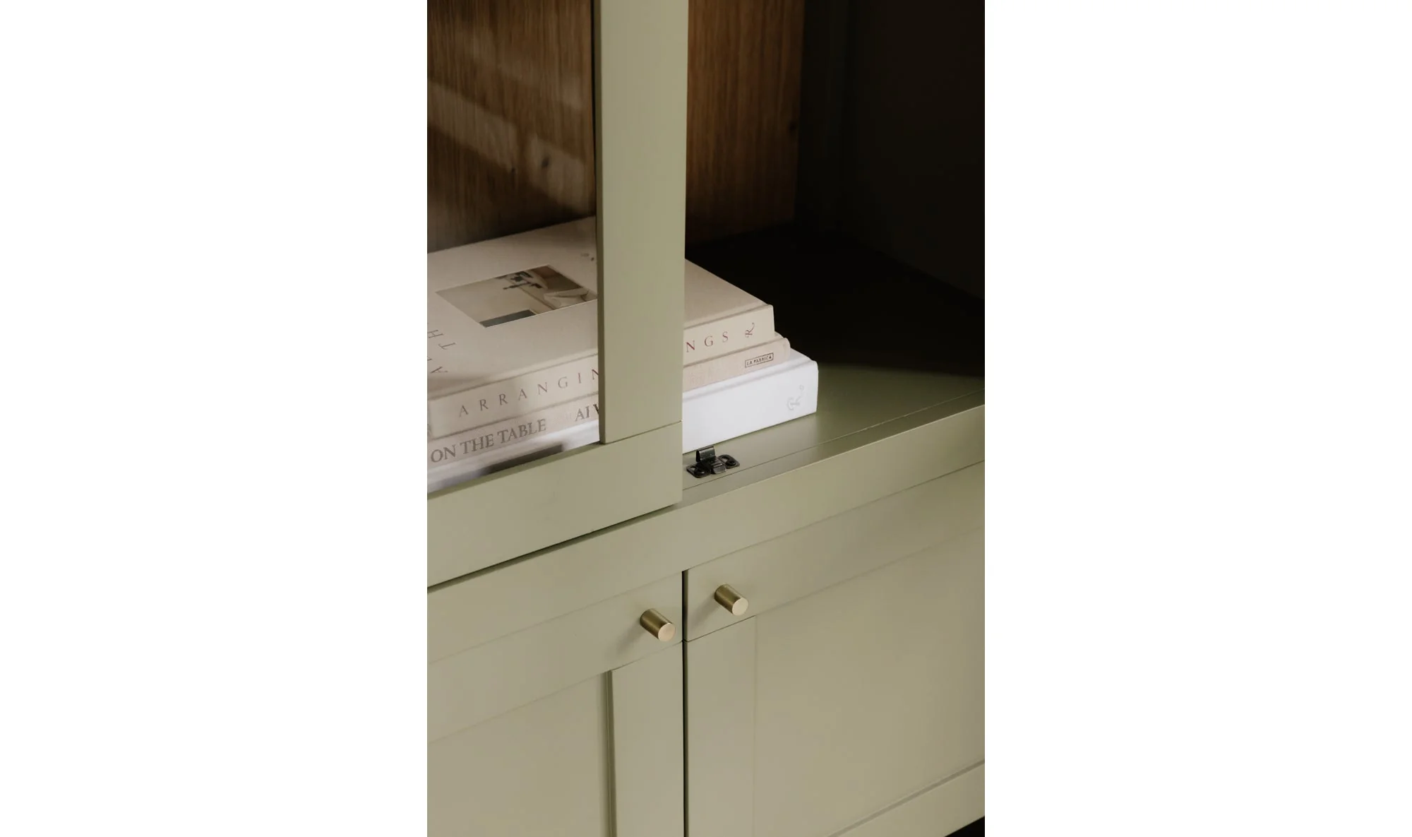 Hannah Tall Cabinet Green - Image 5