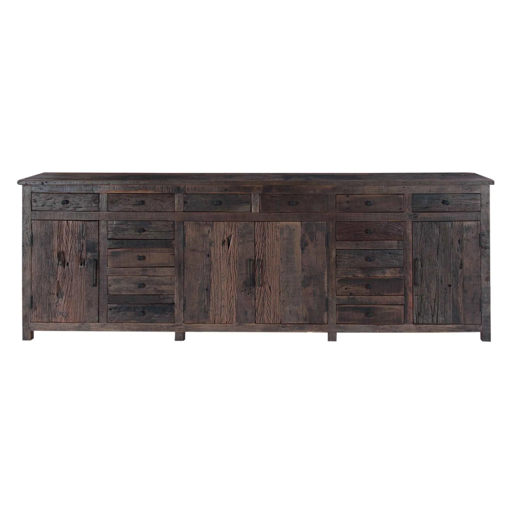 Harbor 109" Sideboard in Reclaimed Hardwood - Image 3