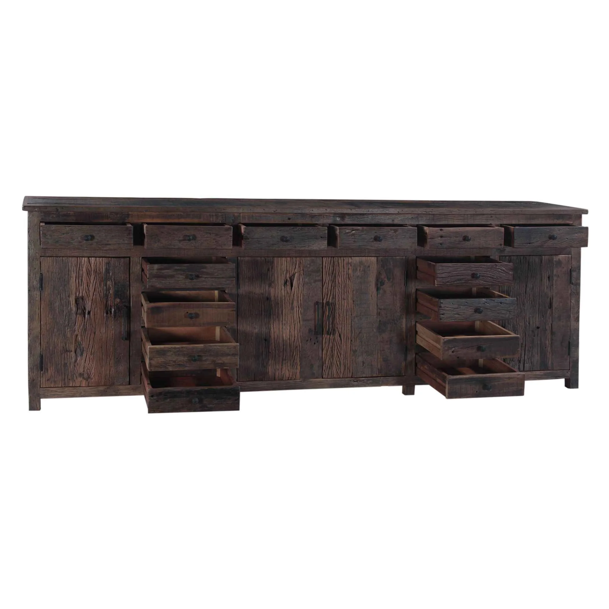 Harbor 109" Sideboard in Reclaimed Hardwood - Image 5