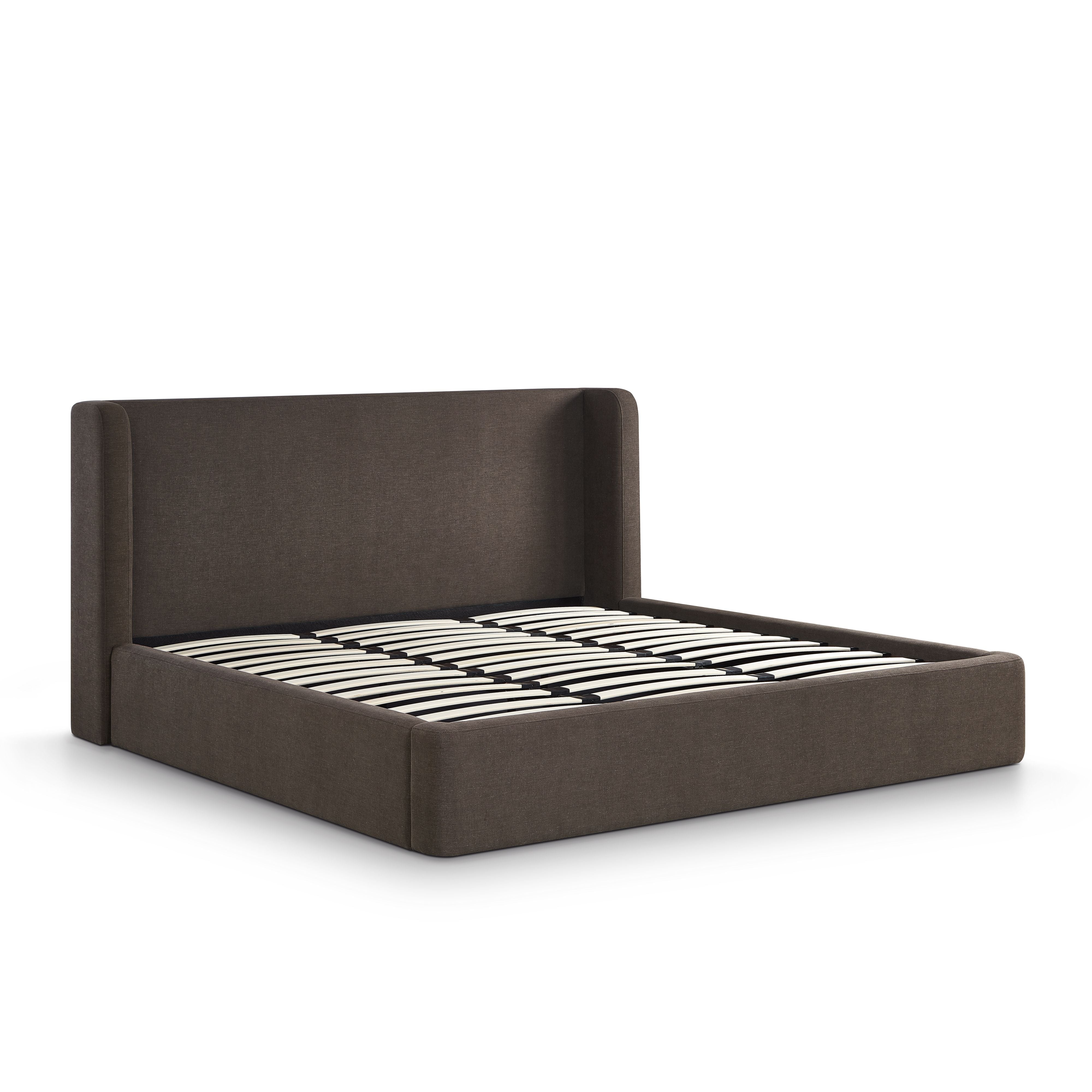 Harmony Chocolate Brown Performance Chenille King Bed - Image 6