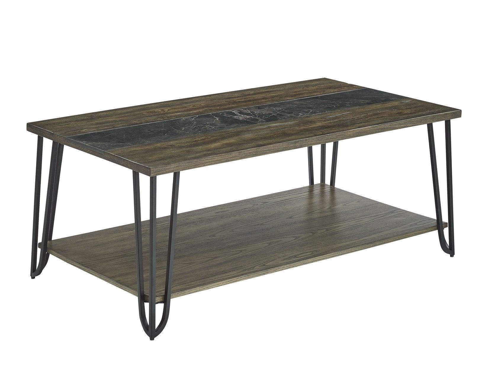 Harper Cocktail Table with SIntered Stone Inlay - Image 4