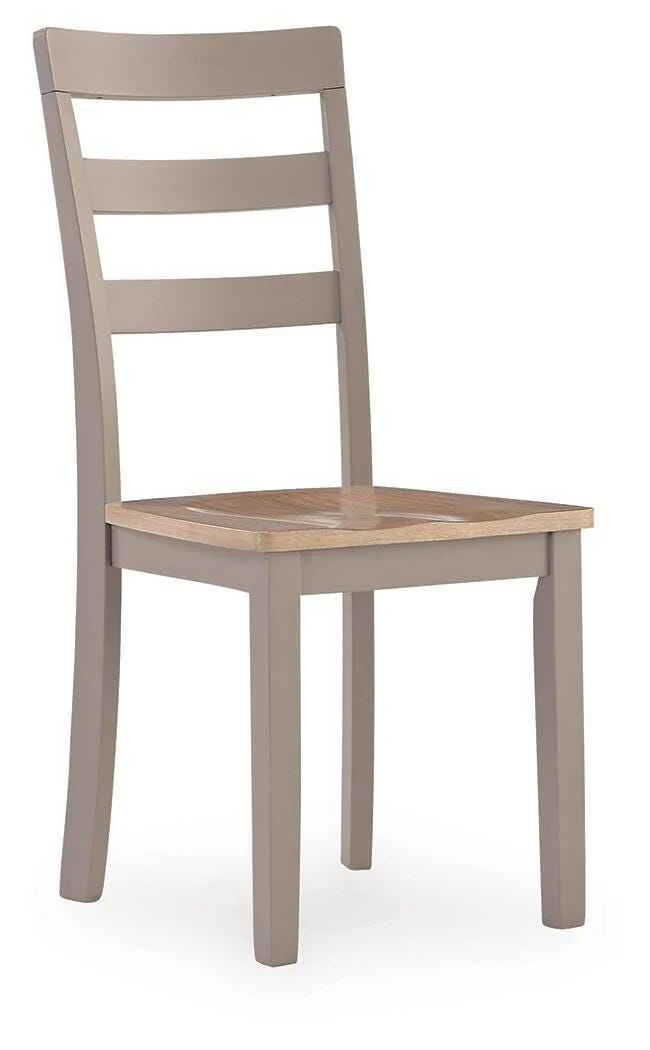 Harperfeld Natural/Gray Dining Chair, Set of 2 - Image 3