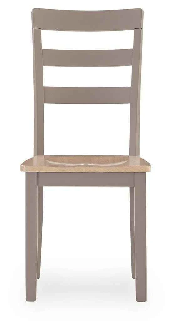 Harperfeld Natural/Gray Dining Chair, Set of 2 - Image 4