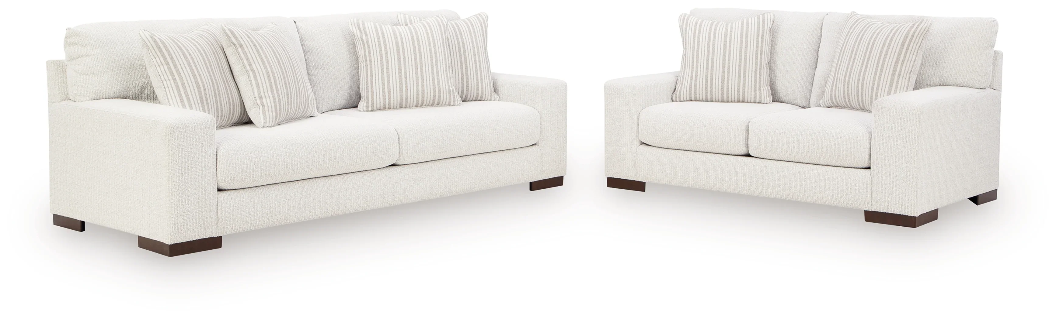 Hartside Frosted Sofa and Loveseat - Image 3