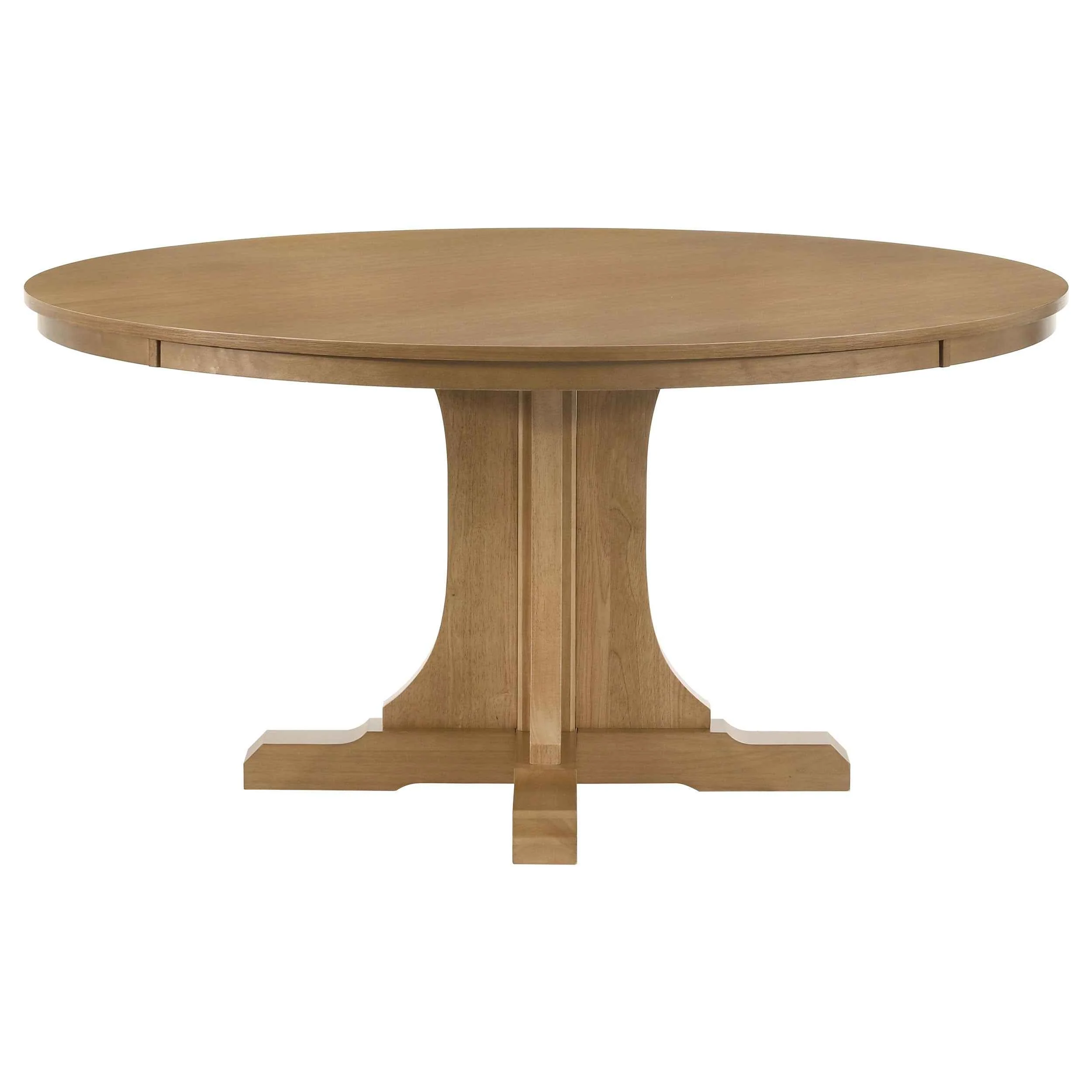 Hartville Natural Light Brown 60-inch Round Dining Table - Image 3