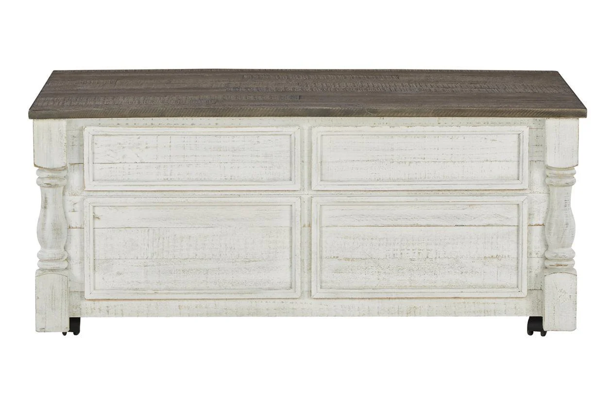 Havalance White/Gray Lift-Top Coffee Table - Image 5