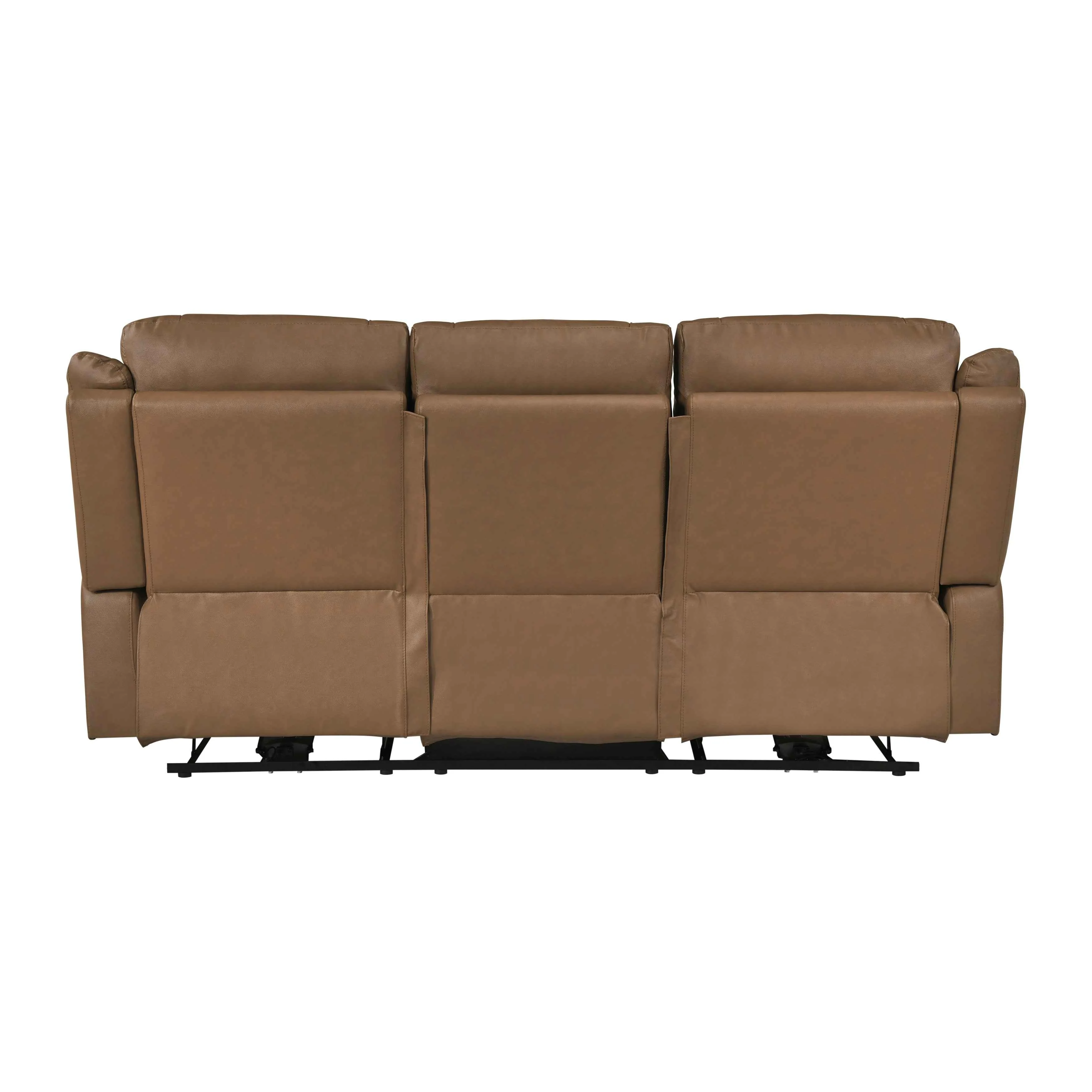 Haven Brown Power Double Reclining Sofa - Image 3