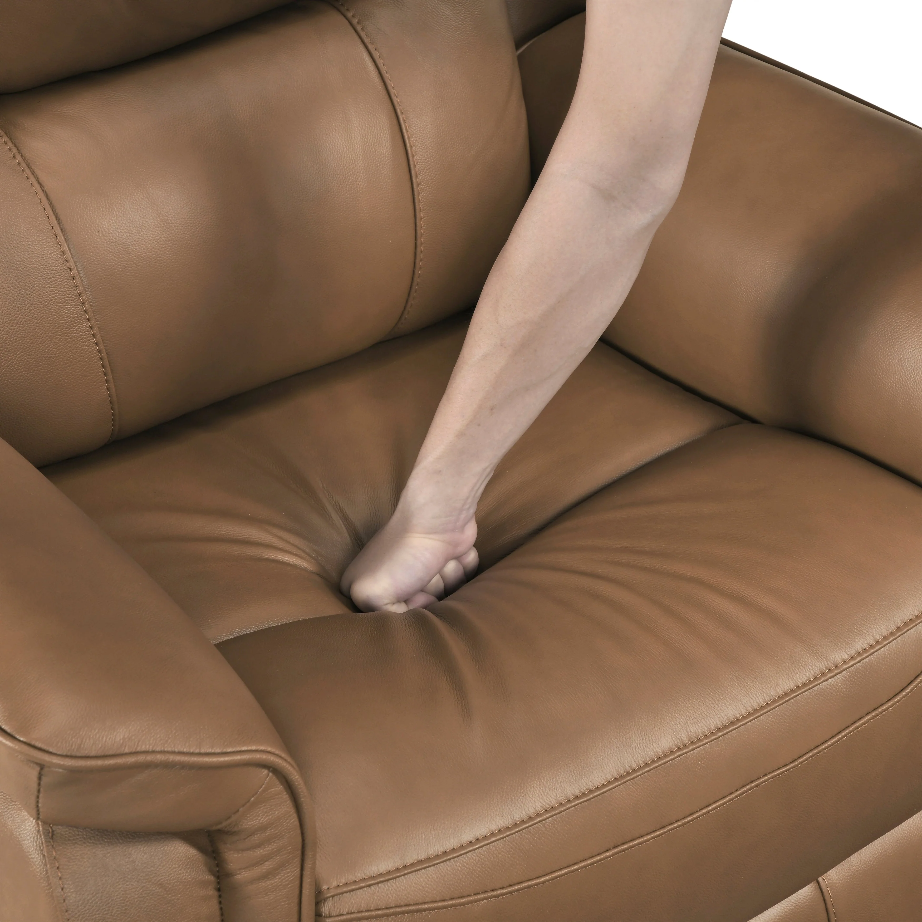 Haven Brown Power Reclining Chair - Image 11