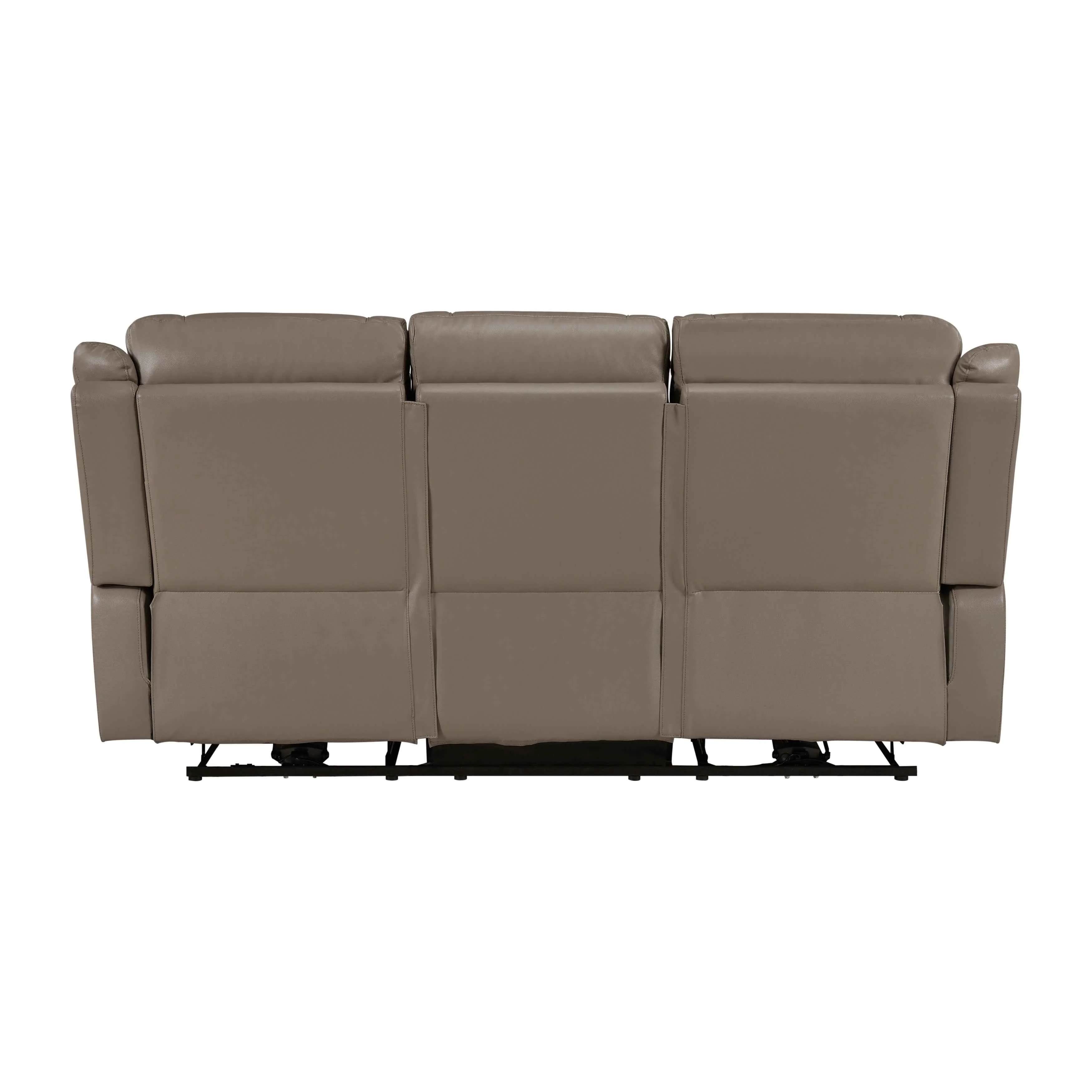 Haven Russet Power Double Reclining Sofa - Image 3