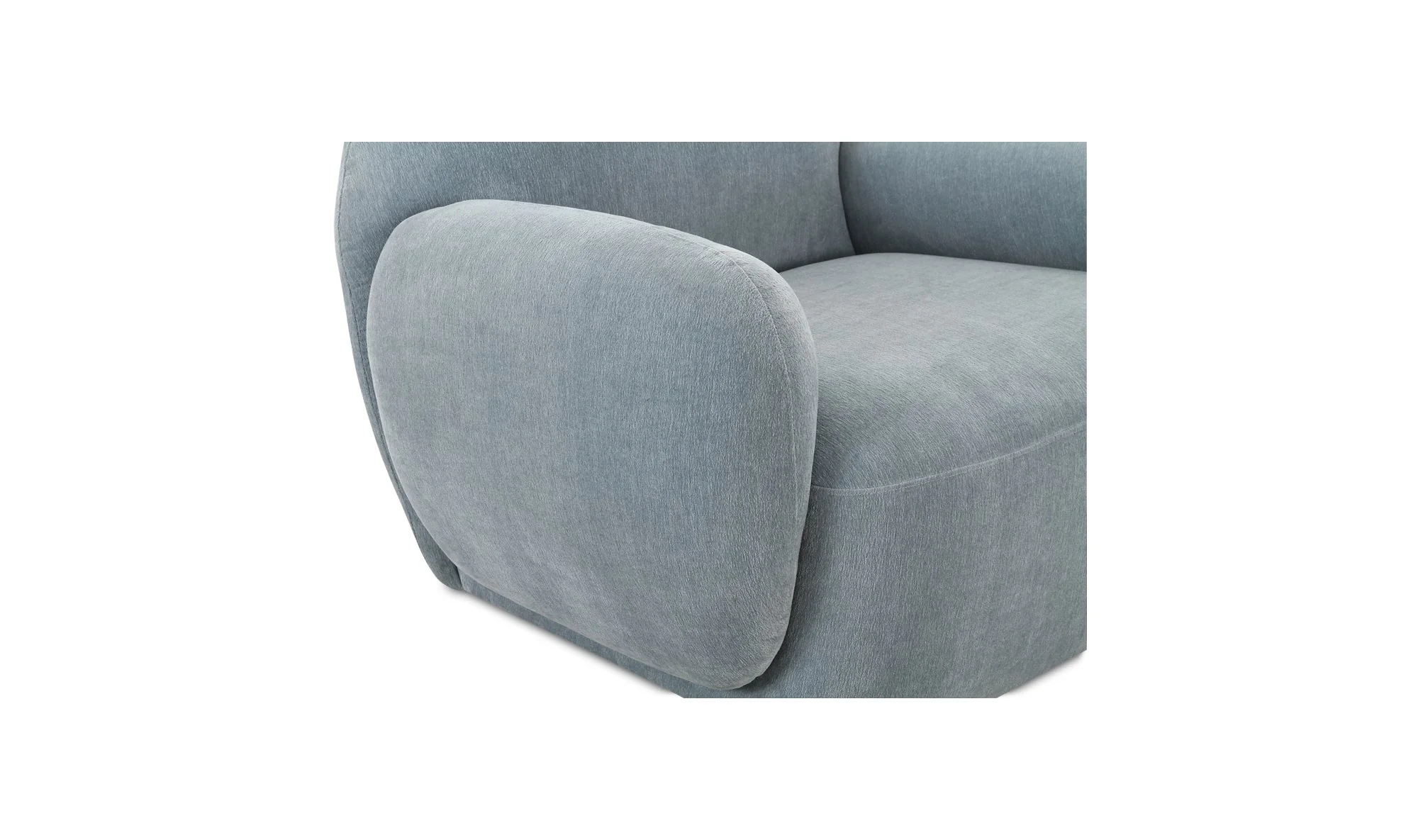 Hazel Lounge Chair Light Blue - Image 6