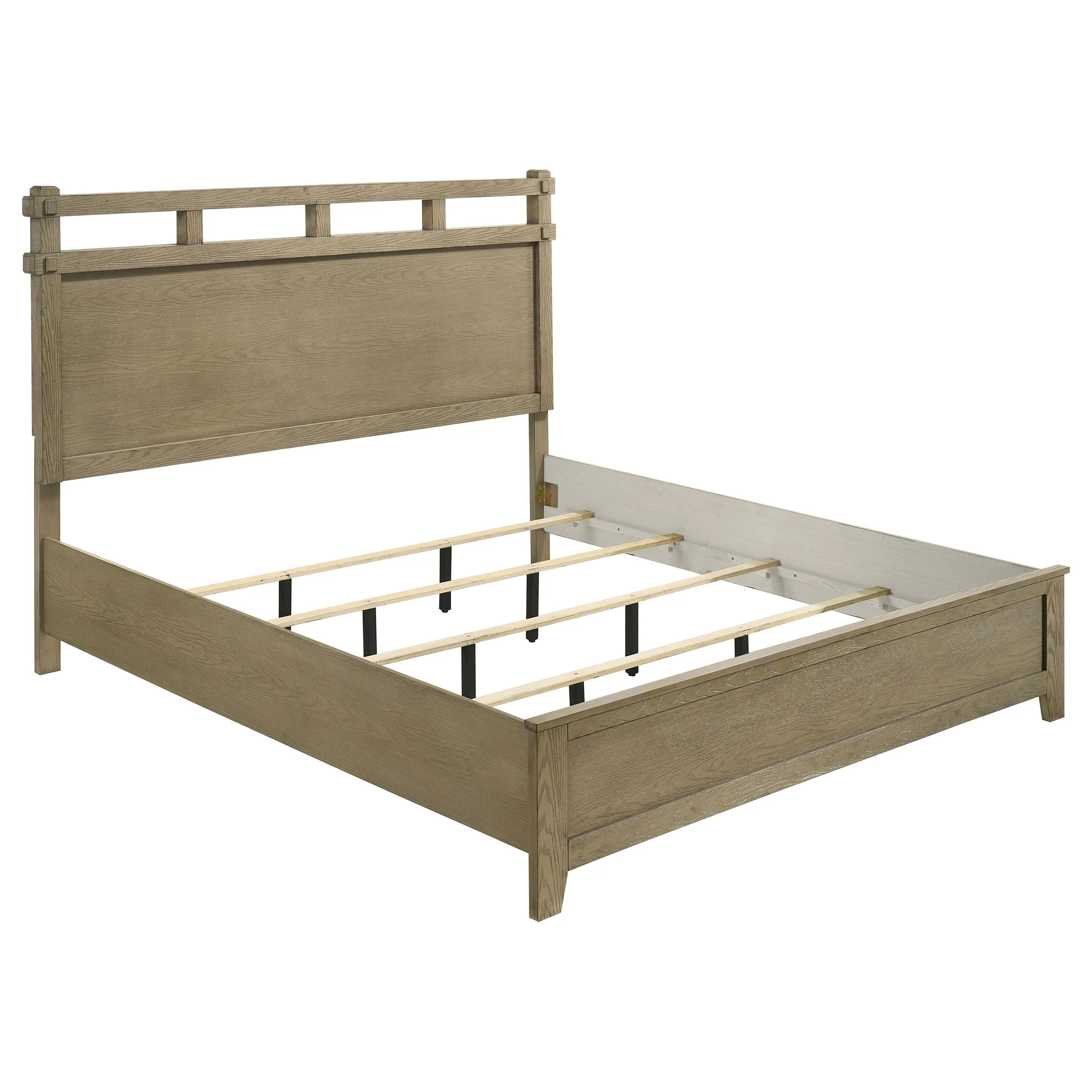 Hazlewood Vineyard Oak 5-piece Eastern King Bedroom Set - Image 3