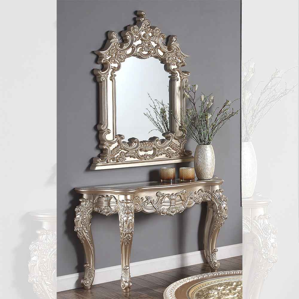 HD-328C Champagne Console Table - Image 2