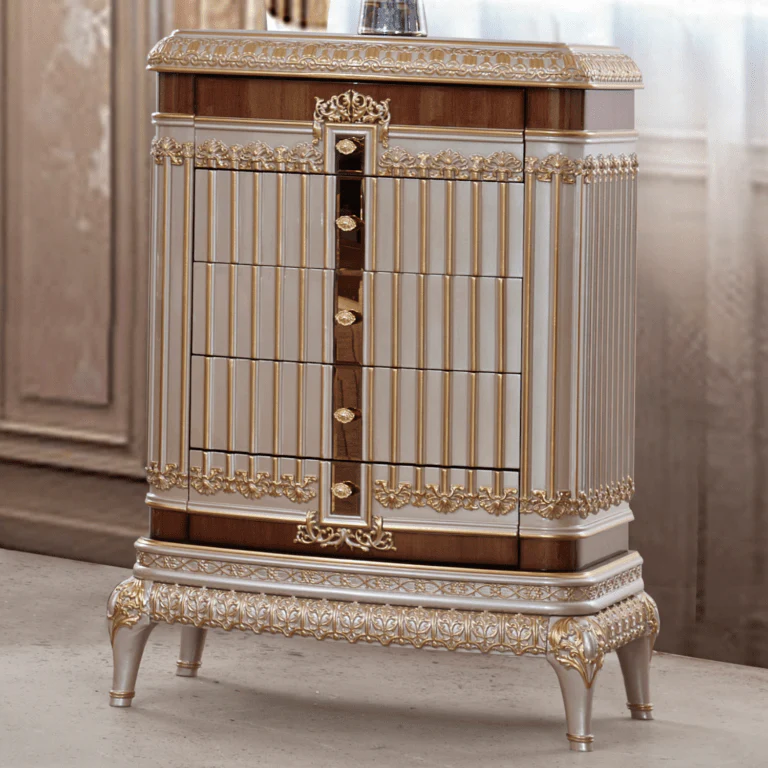 HD-CHE9021 Gold/Cherry/Pearl Chest