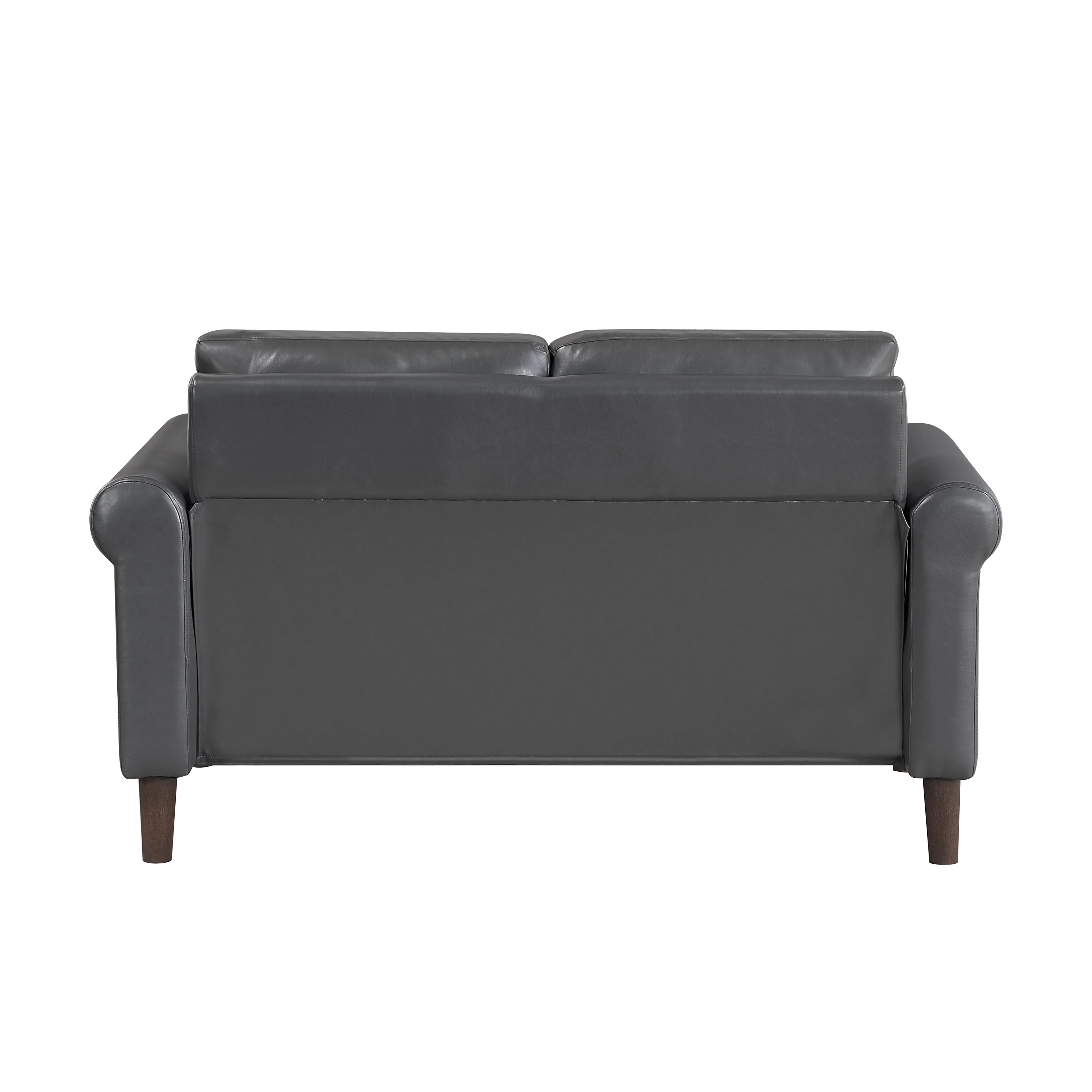 Hector Dark Gray Loveseat - Image 4
