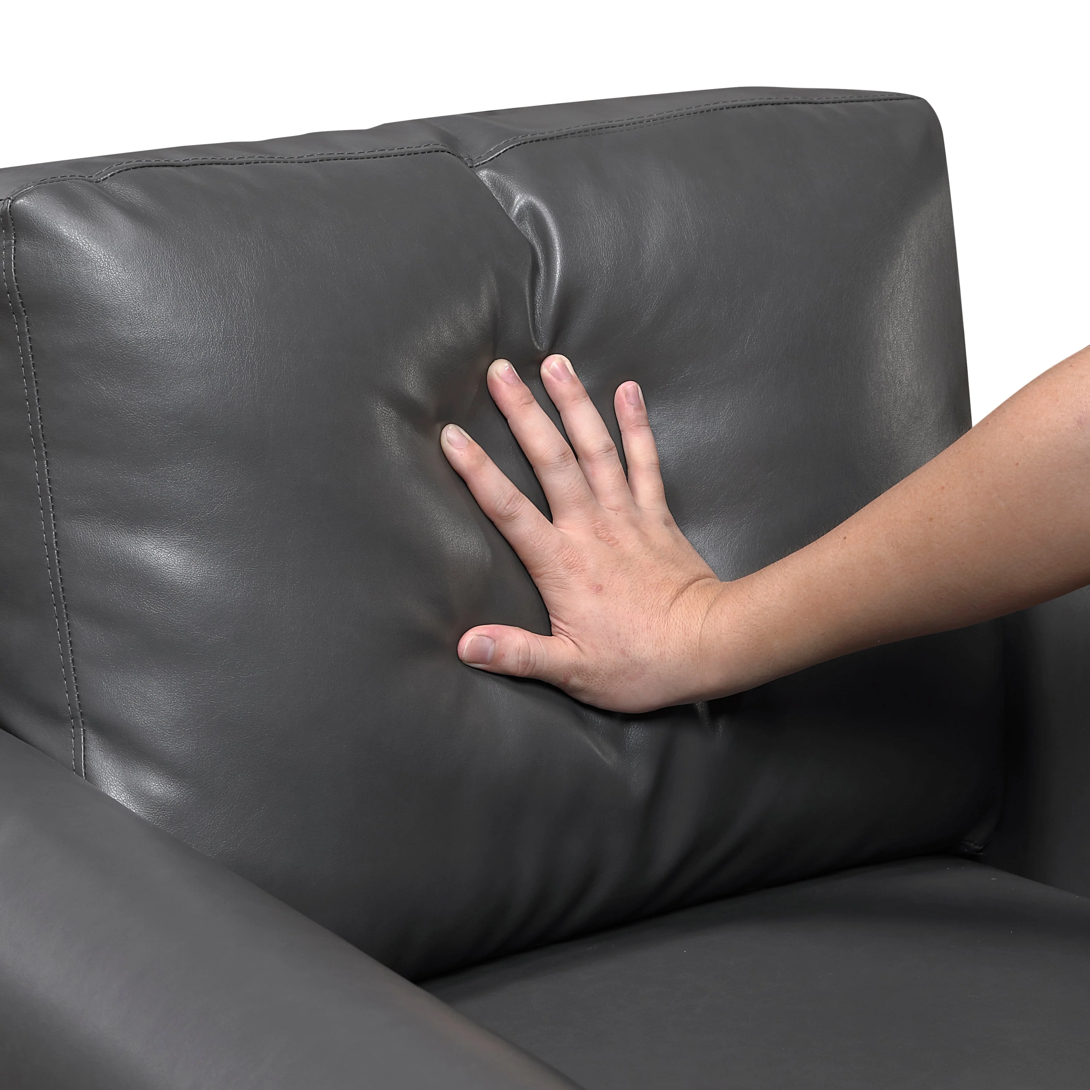 Hector Dark Gray Sofa - Image 5