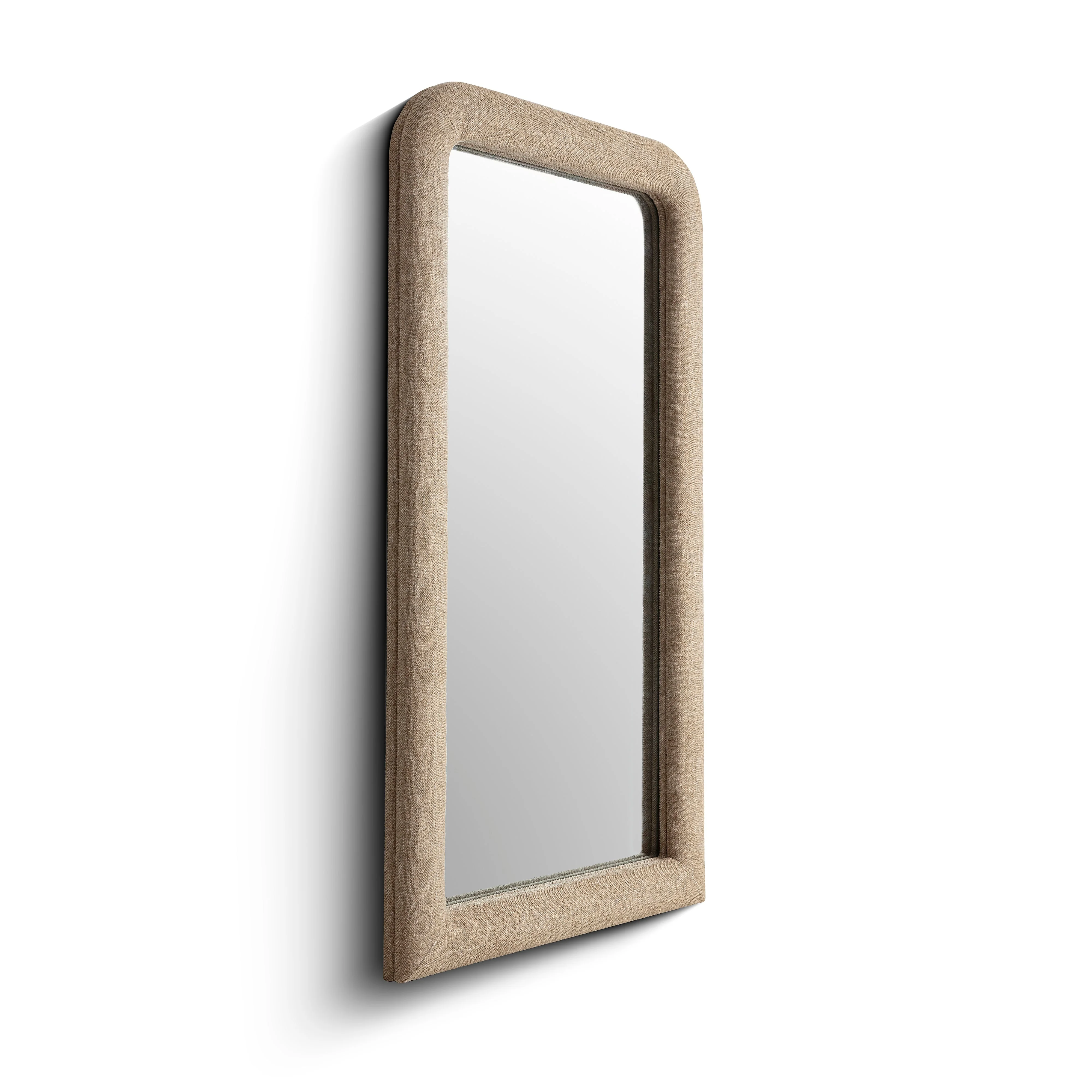 Heidi 43"X78" Upholstered Oversized Floor Mirror - Image 8