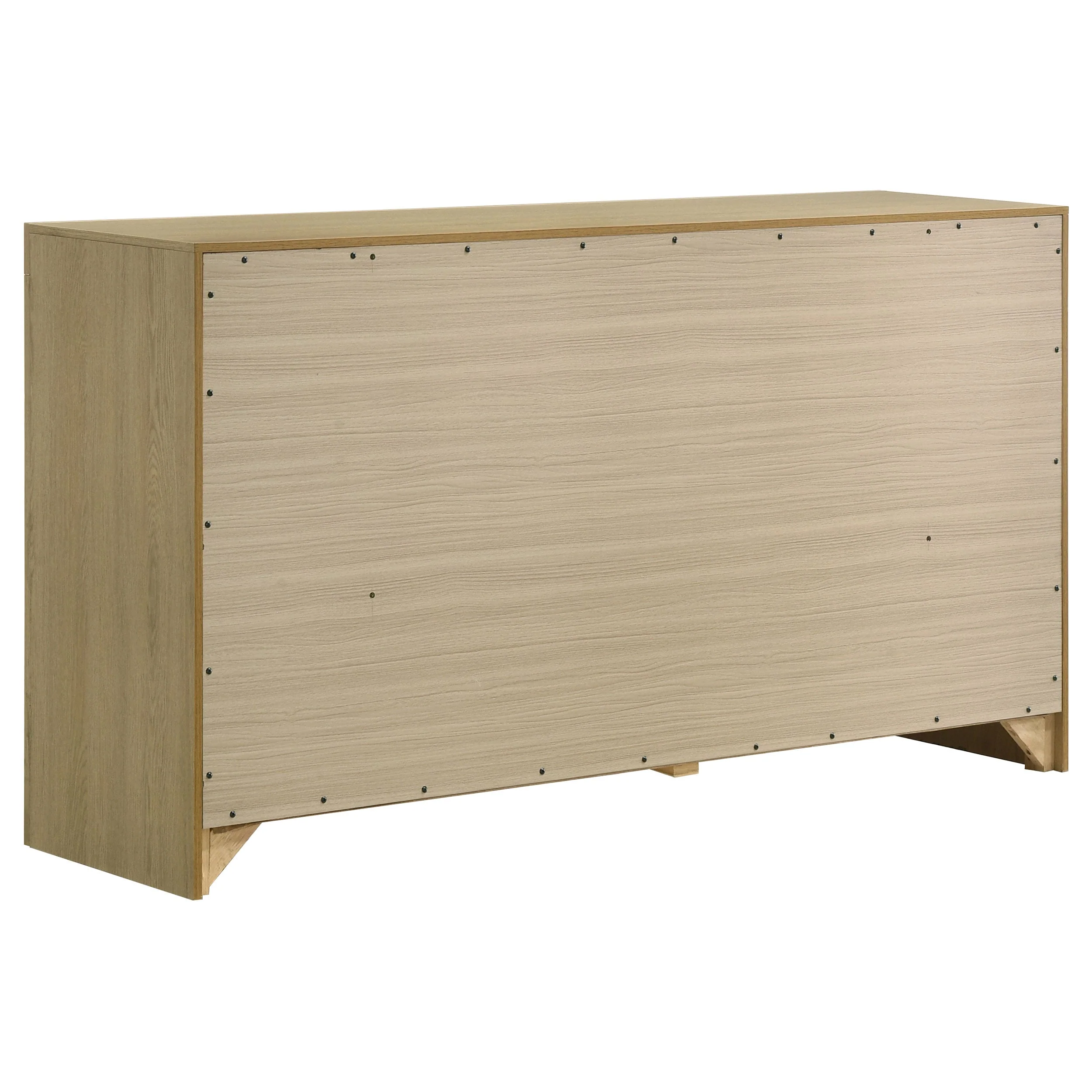 Hendricks Light Oak 5-piece Eastern King Bedroom Set - Image 7
