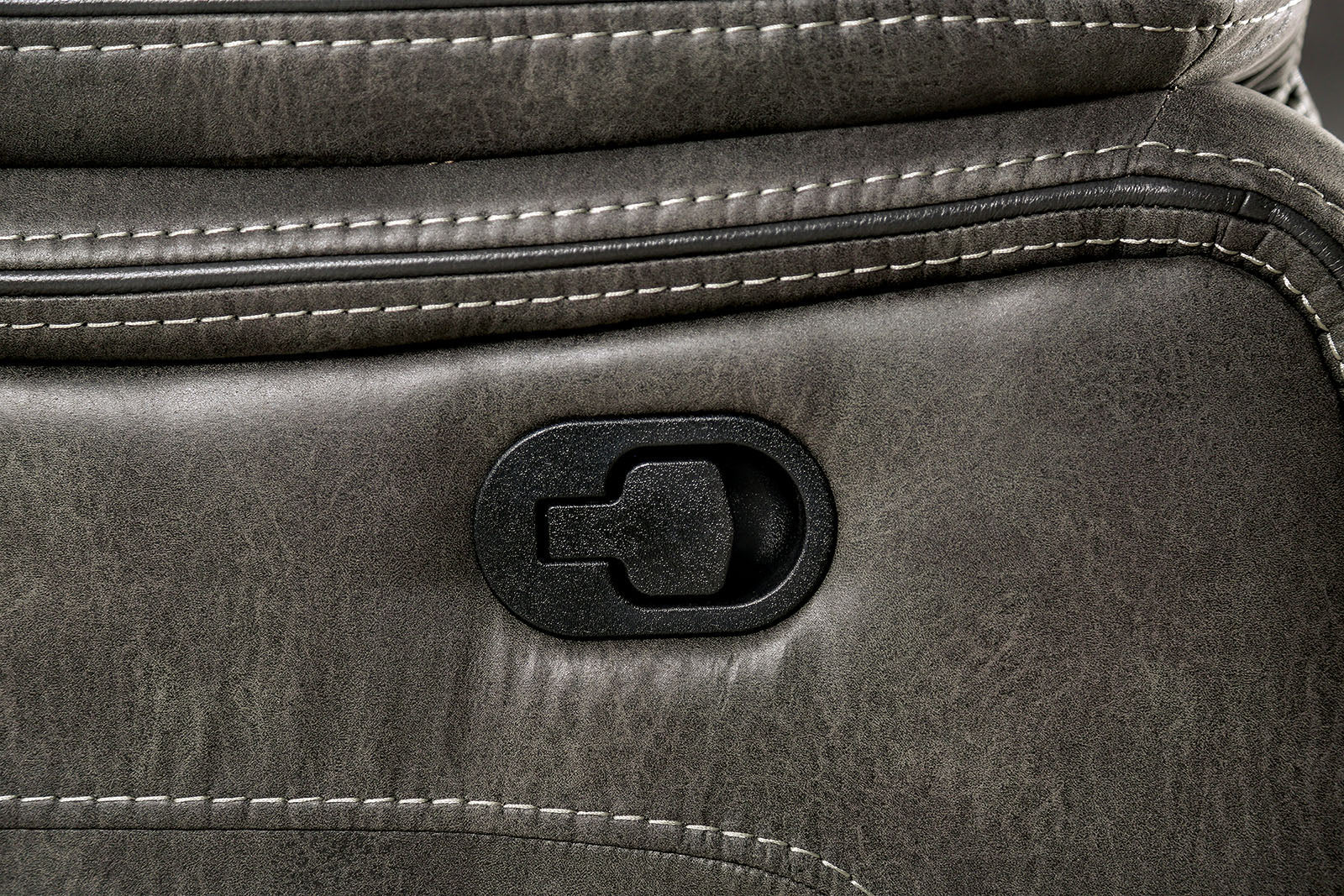 Henricus Dark Gray Glider Recliner - Image 6