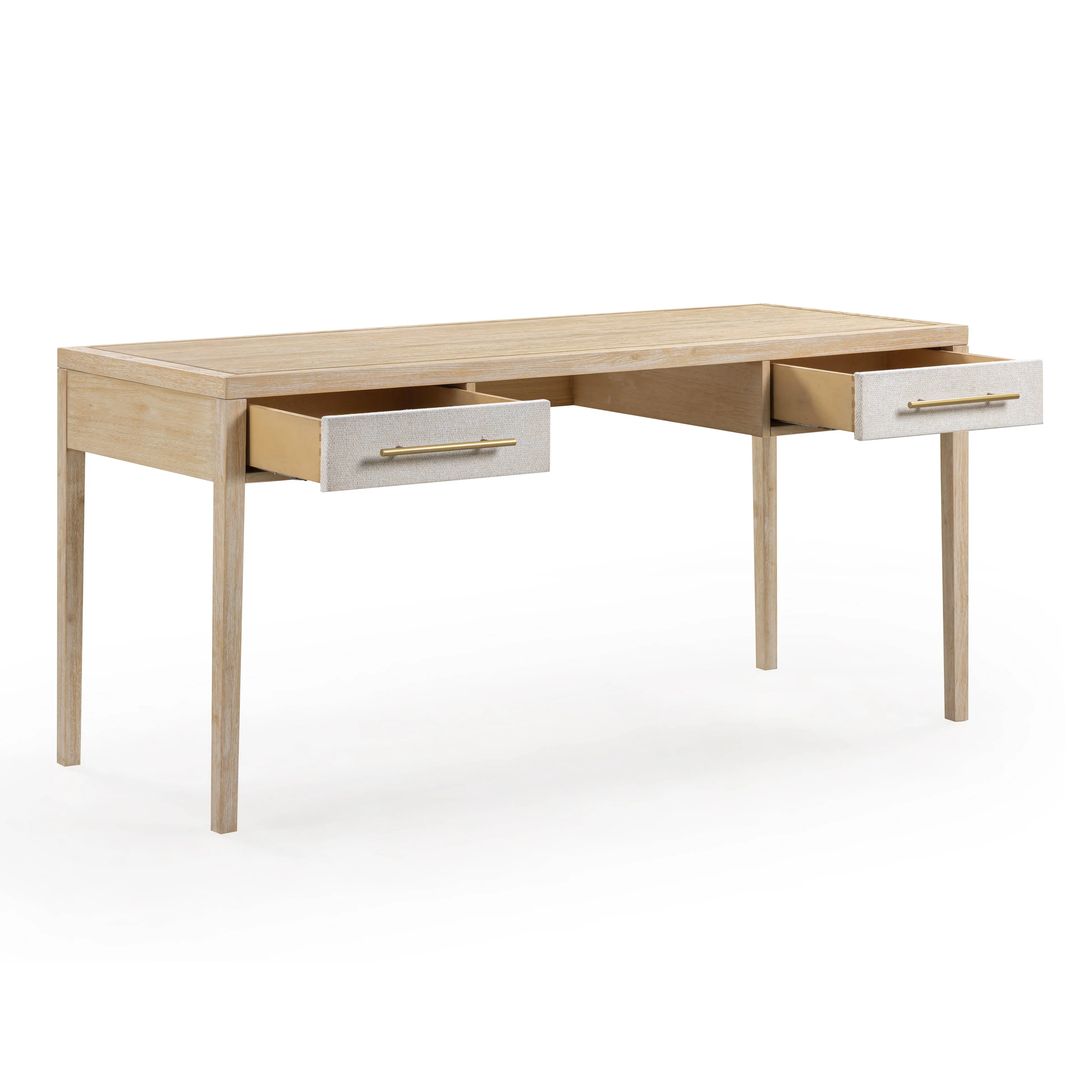 Hera 62'' Natural Washed Executive Desk - Image 4