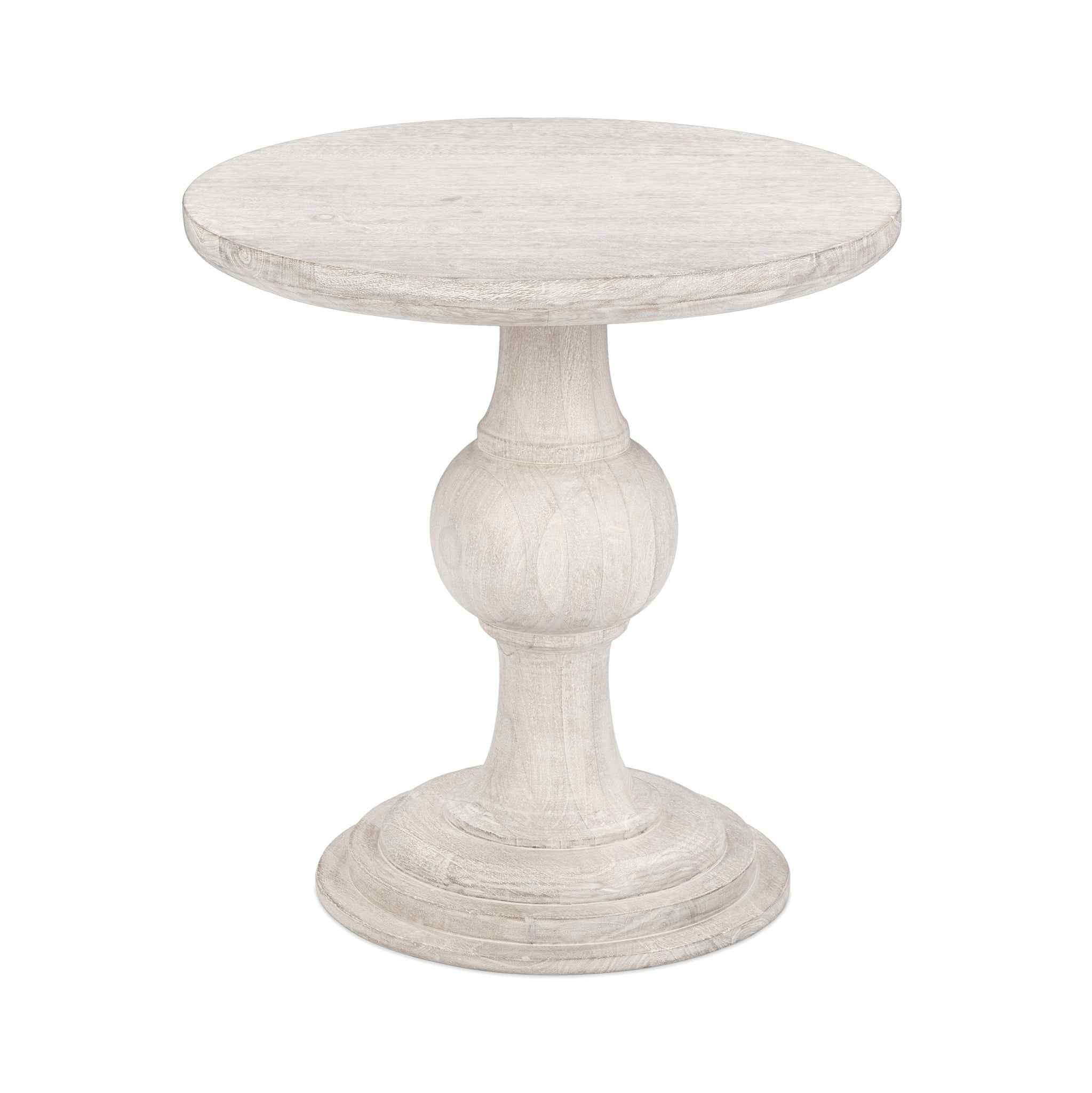 Hera End Table - Creamwood