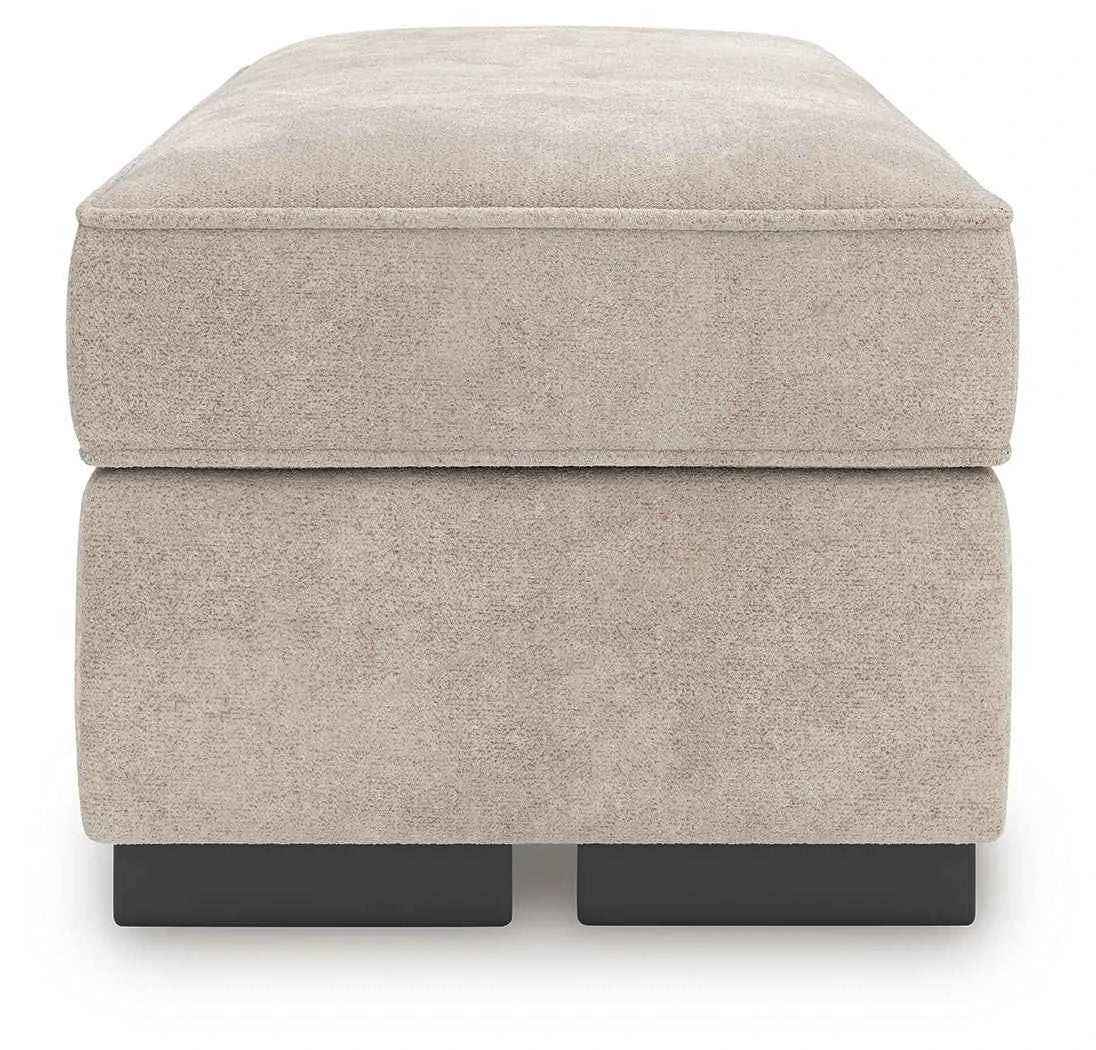 High Profile Taupe Ottoman - Image 3