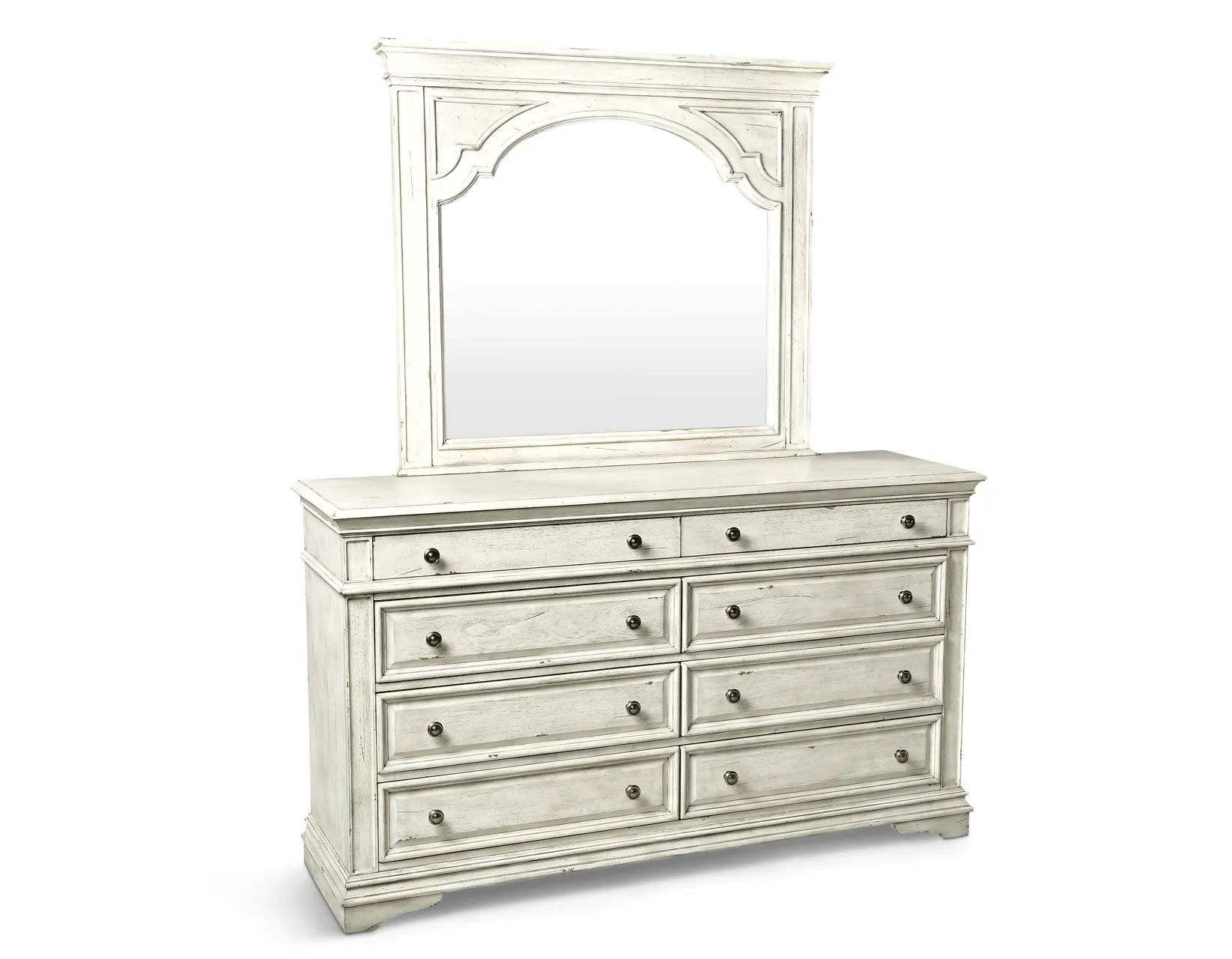 Highland Park Cathedral White Bedroom Set - Image 5