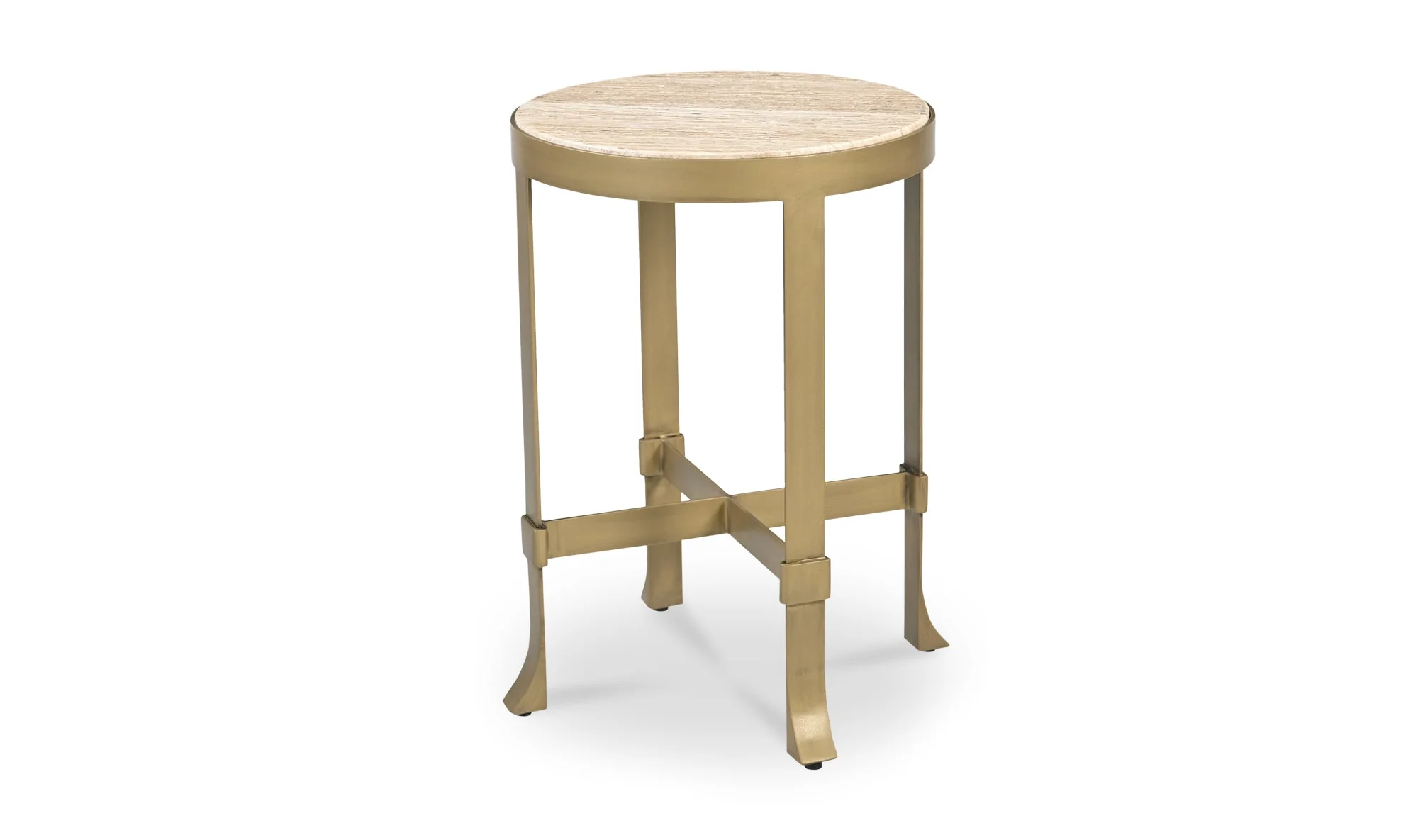 Holli Side Table Travertine - Image 2