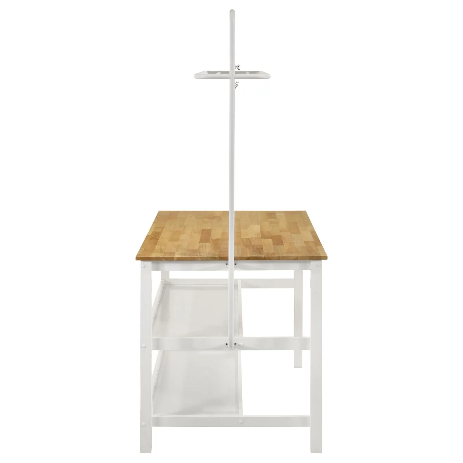 Hollis Brown and White Counter Height Dining Set - Image 5
