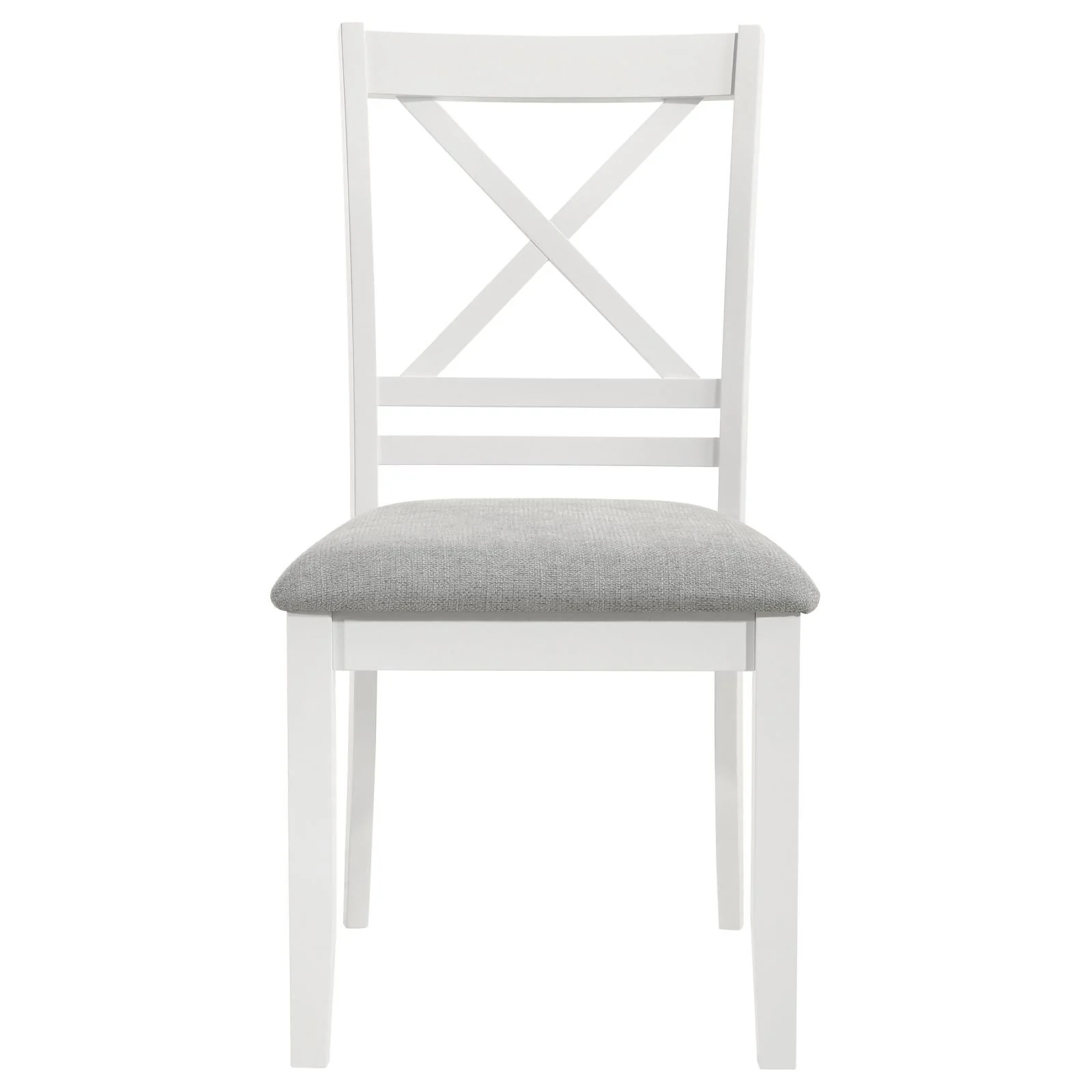 Hollis Brown/White 7-Piece Rectangular Dining Set - Image 6