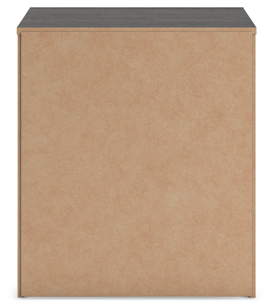 Hollivern Dark Gray Nightstand - Image 6