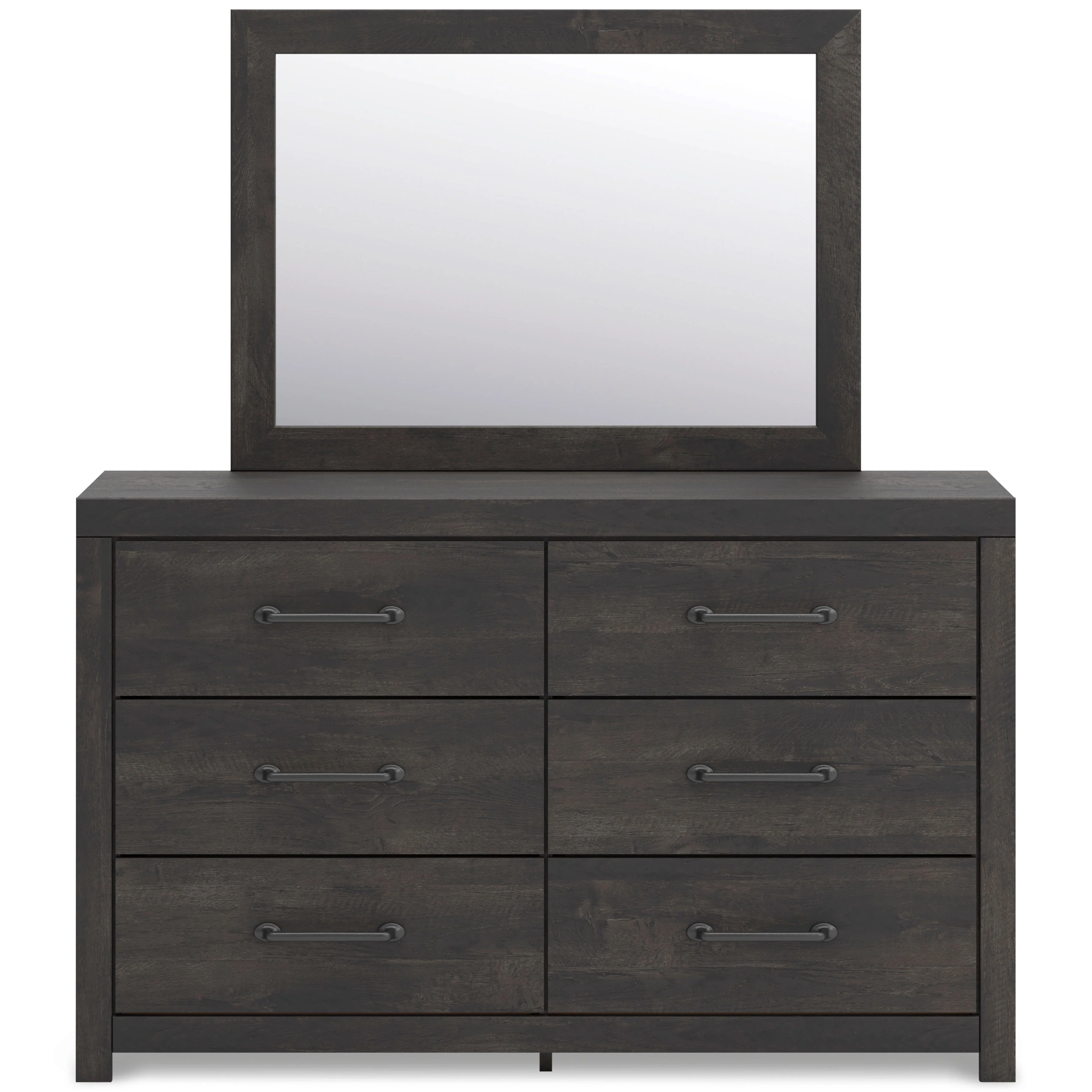 Hollivern Dark Gray Storage Panel Bedroom Set with 4 Side Drawers - Image 18