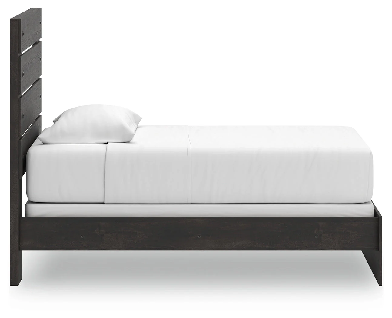 Hollivern Dark Gray Twin Panel Bed, Dresser and Mirror - Image 11