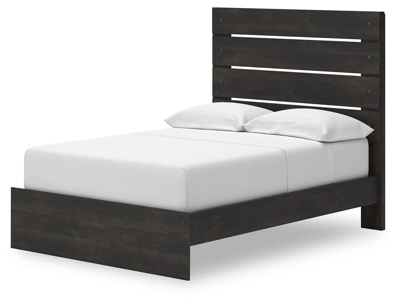 Hollivern Full Panel Bed with Storage with Mirrored Dresser, Chest and 2 Nightstands in Dark Gray - Image 24