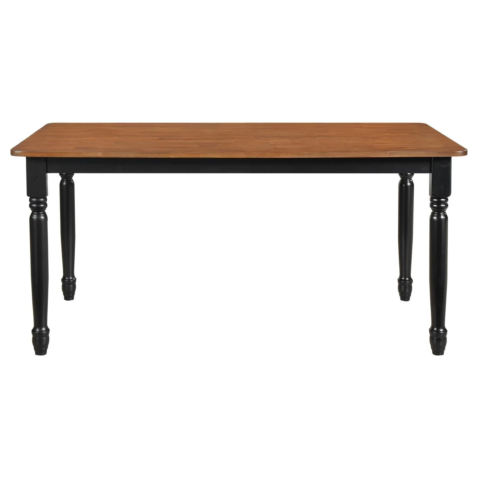 Hollyoak Walnut/Black 5-Piece Rectangular Dining Set - Image 3