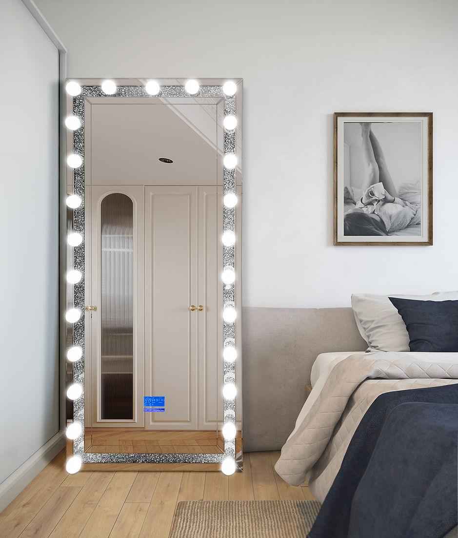 Hollywood Bluetooth Floor Mirror
