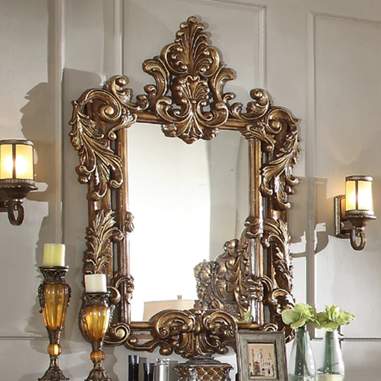 Homey Design HD-8018 Perfect Brown Mirror