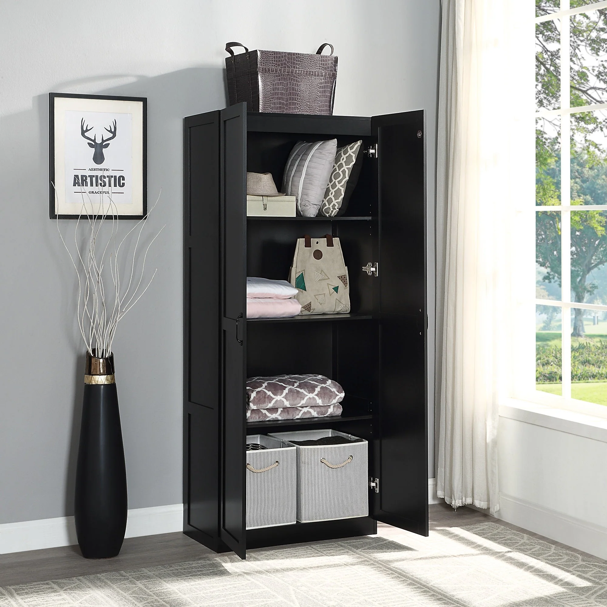 Hopkins Storage Closet 3.0 in Black - Image 2