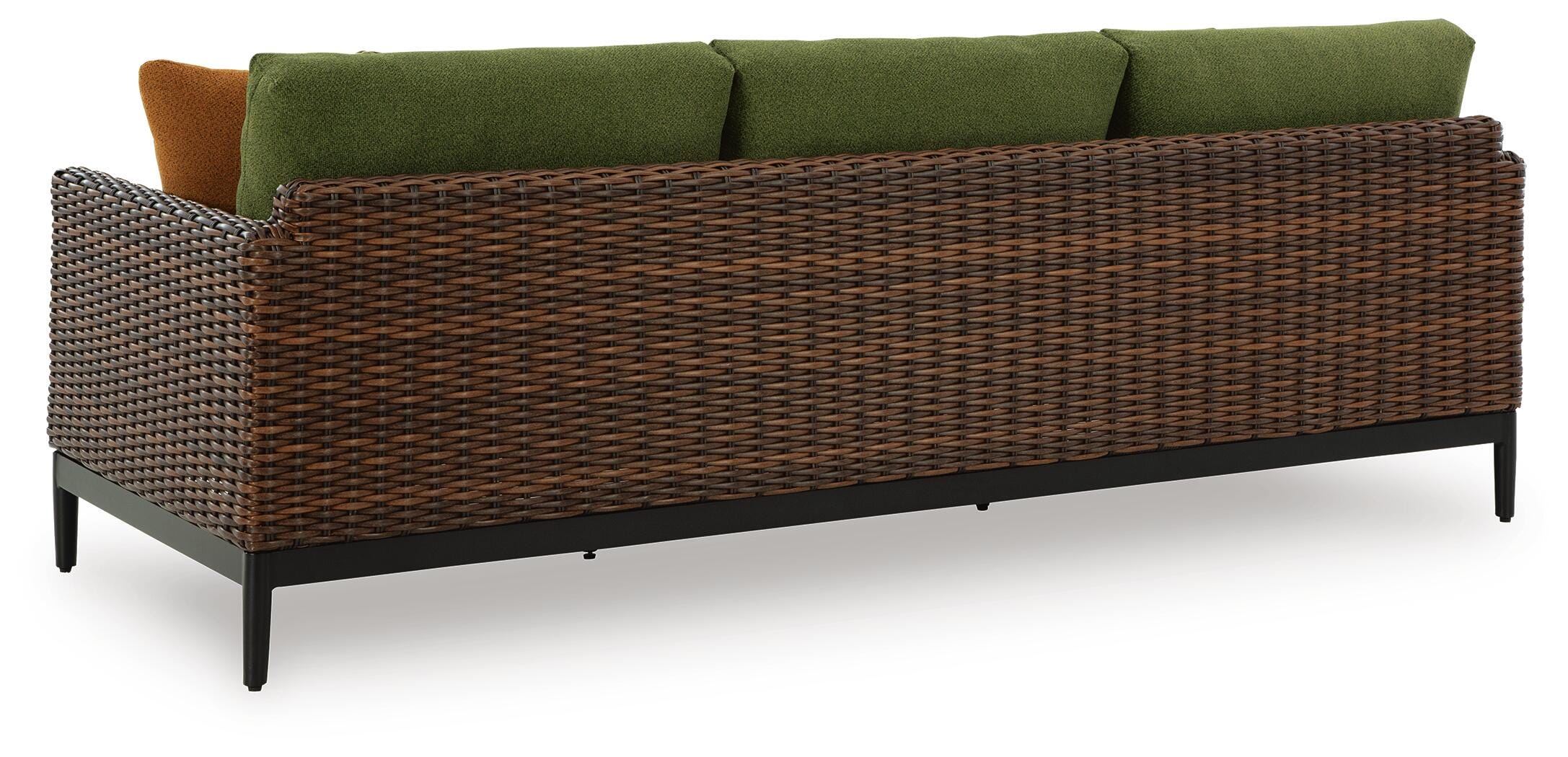 Horizon Hall Brown/Green Outdoor Sofa, 2 Lounge Chairs and 2 Ottomans - Image 13