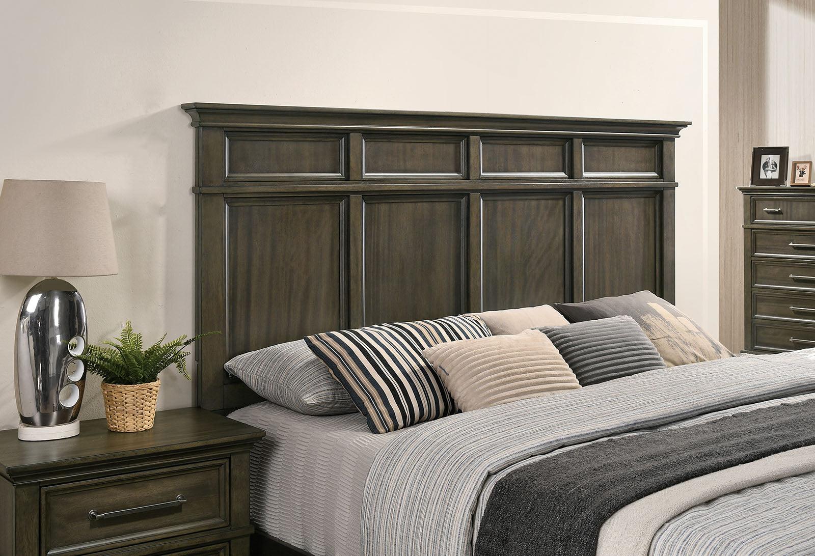 Houston Gray Queen Panel Bed - Image 2