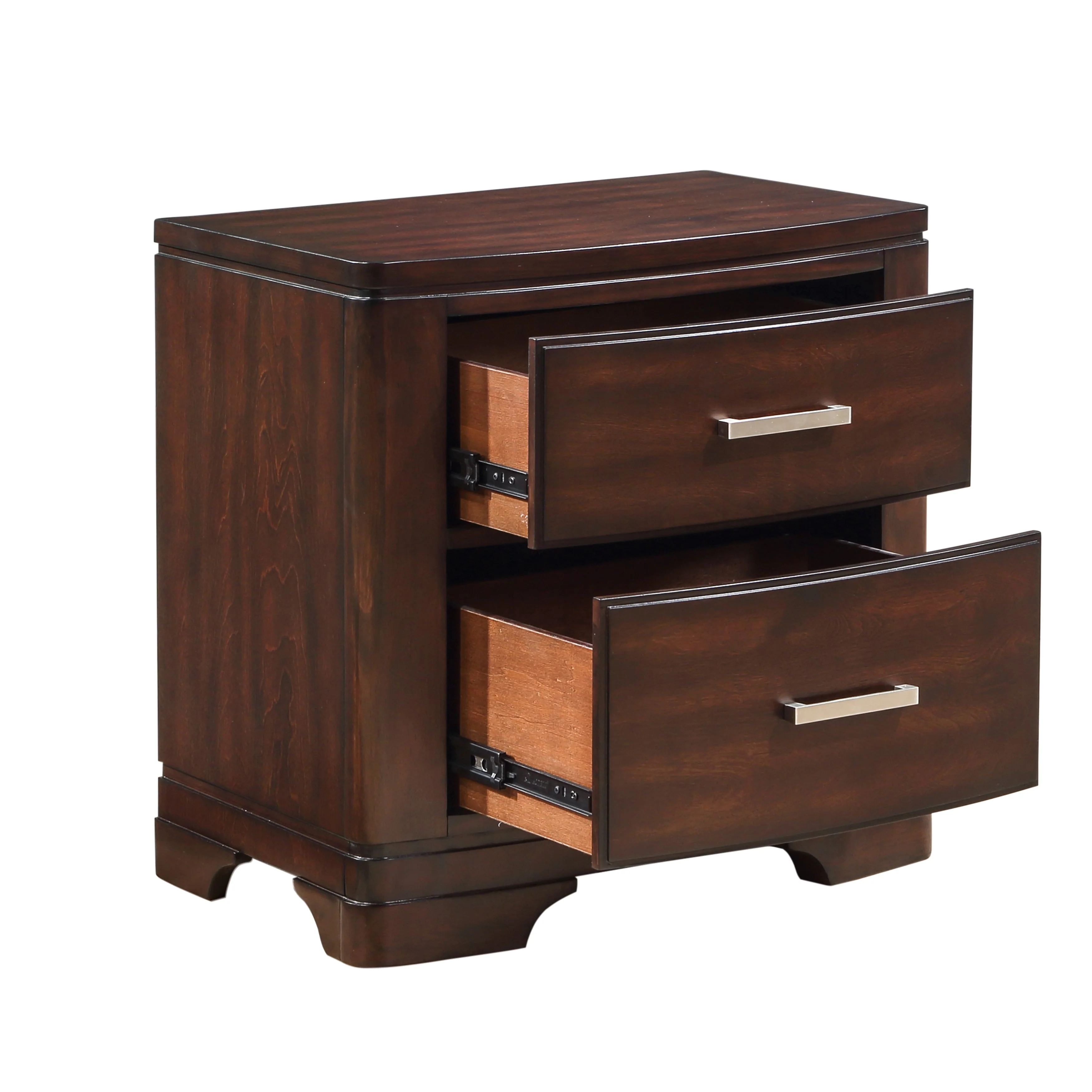 Hudson Cherry Nightstand - Image 2