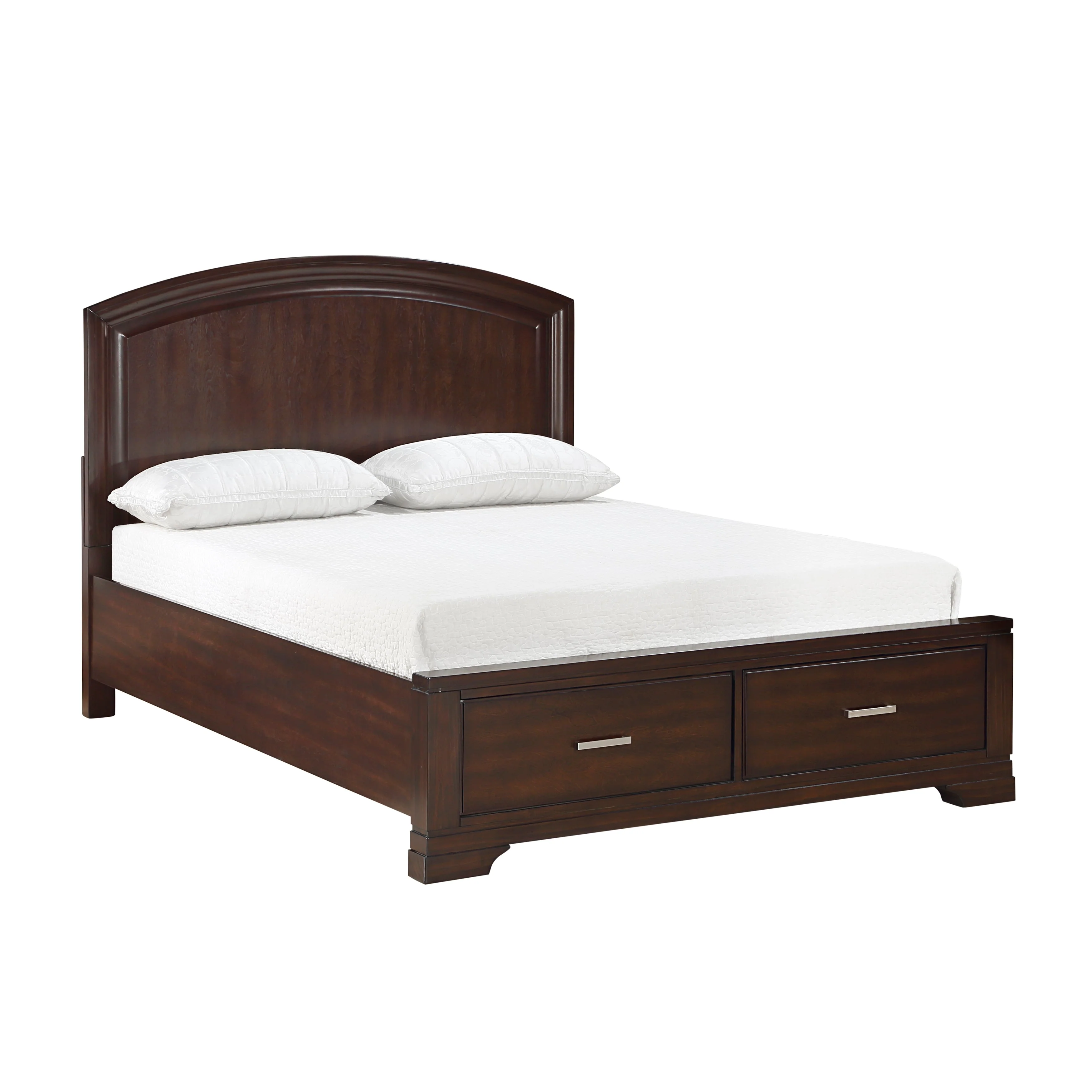 Hudson Cherry Storage Platform Bedroom Set - Image 3