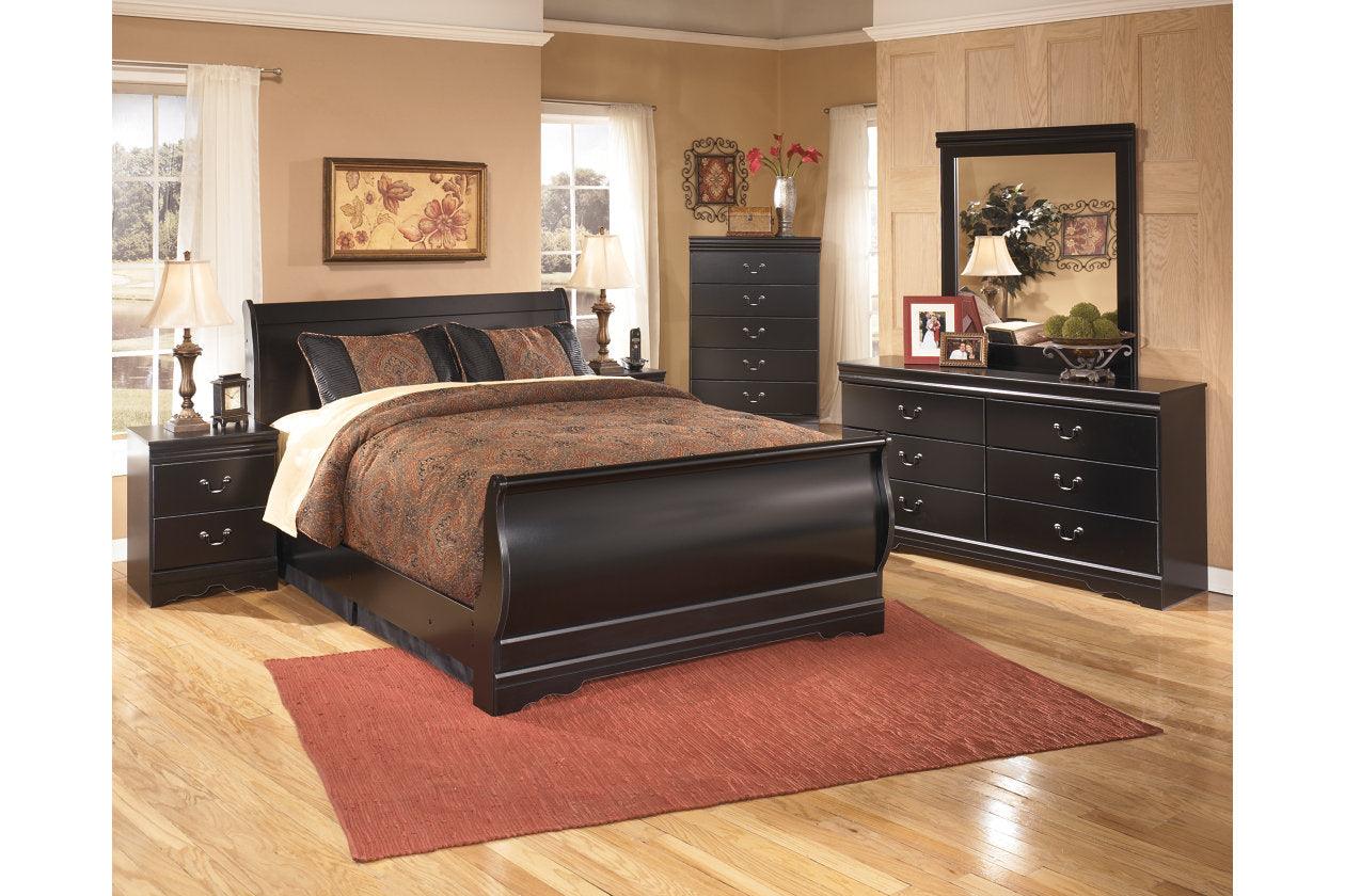 Huey Vineyard Black Chest of Drawers - Image 5