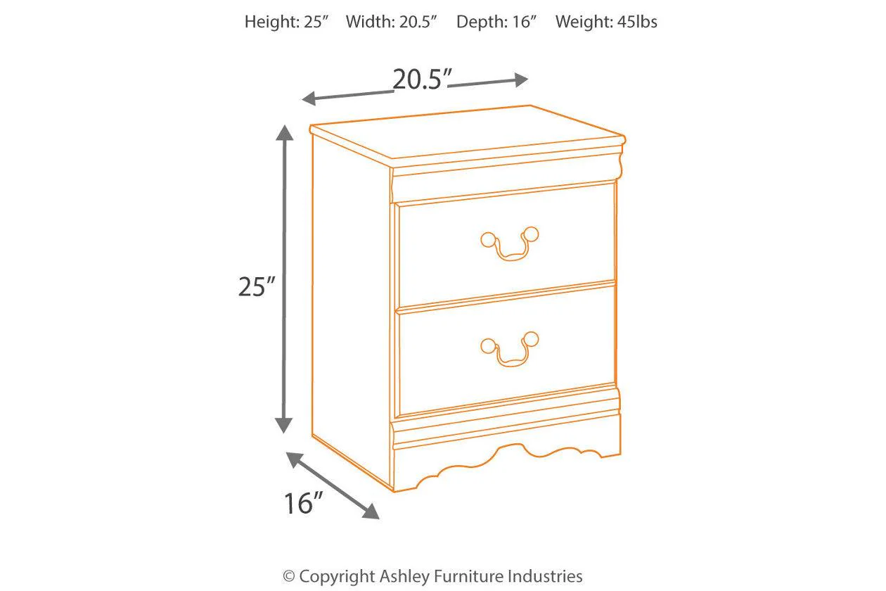 Huey Vineyard Black Nightstand - Image 3