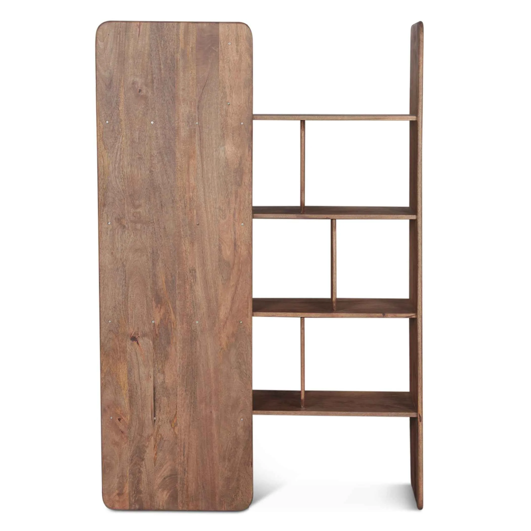 Hunter 48" Bookshelves in Natural Brown - Image 2
