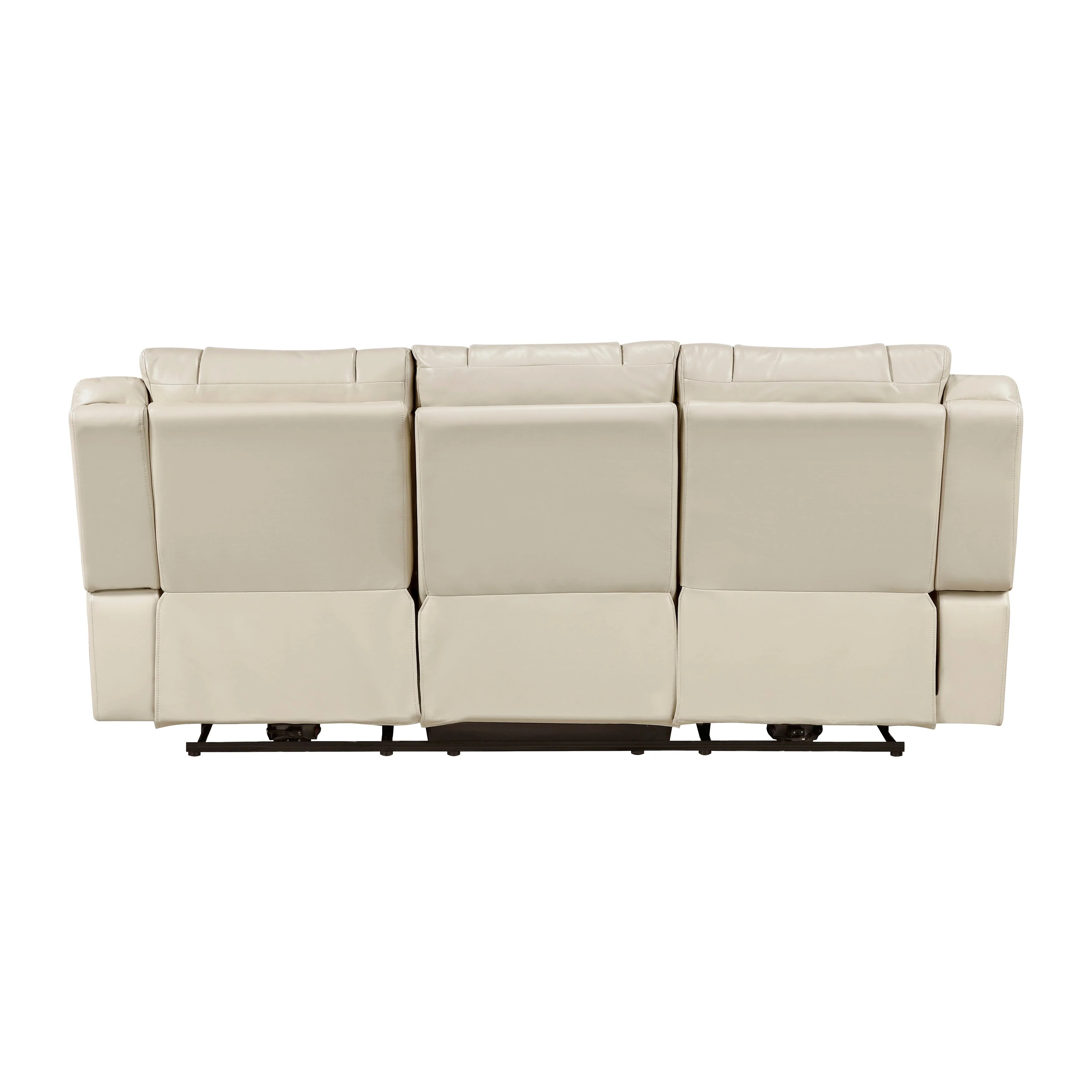 Huron Beige Power Double Reclining Sofa - Image 6