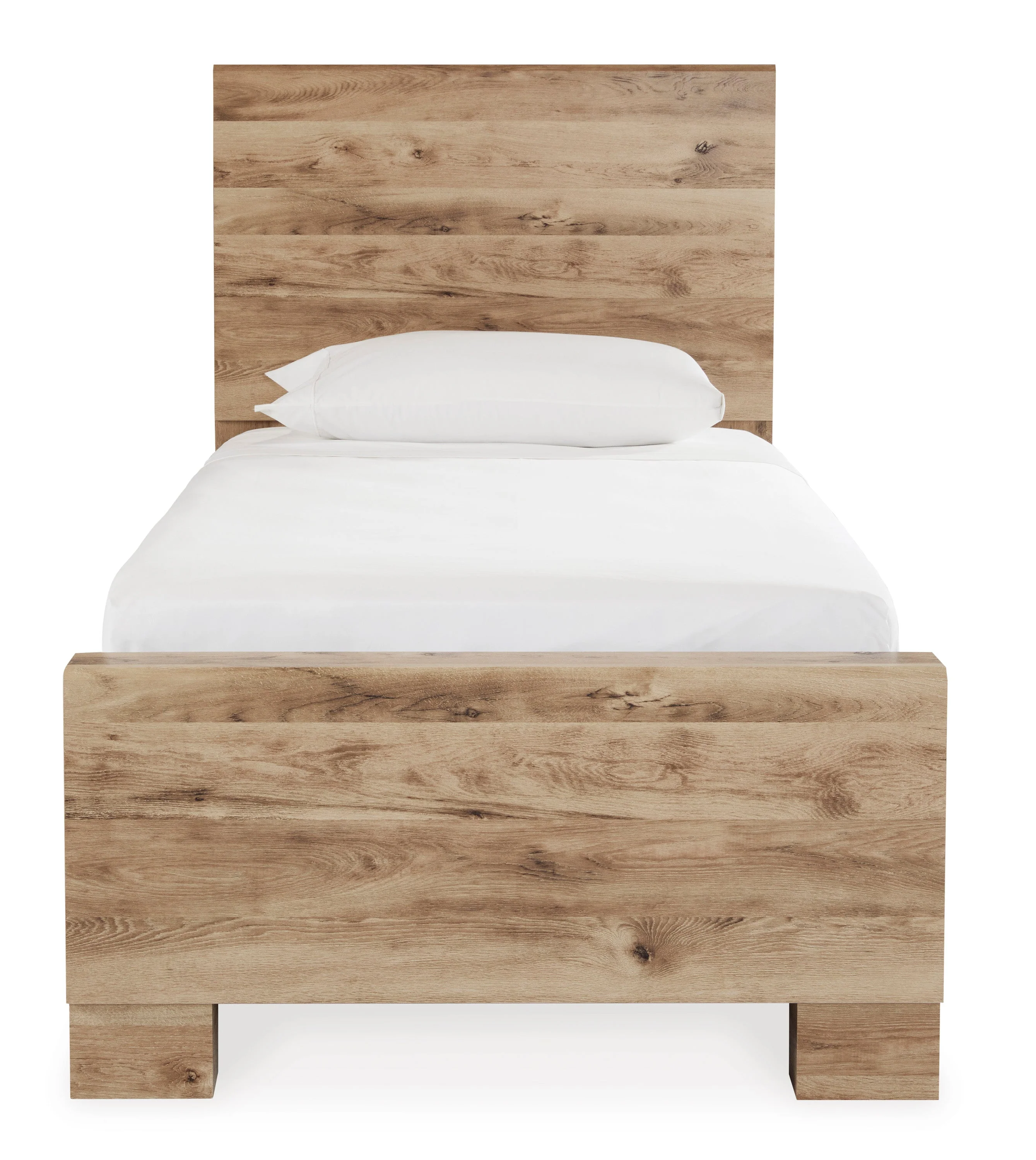Hyanna Tan Brown Youth Storage Platform Bedroom Set with 4 Drawers - Image 3