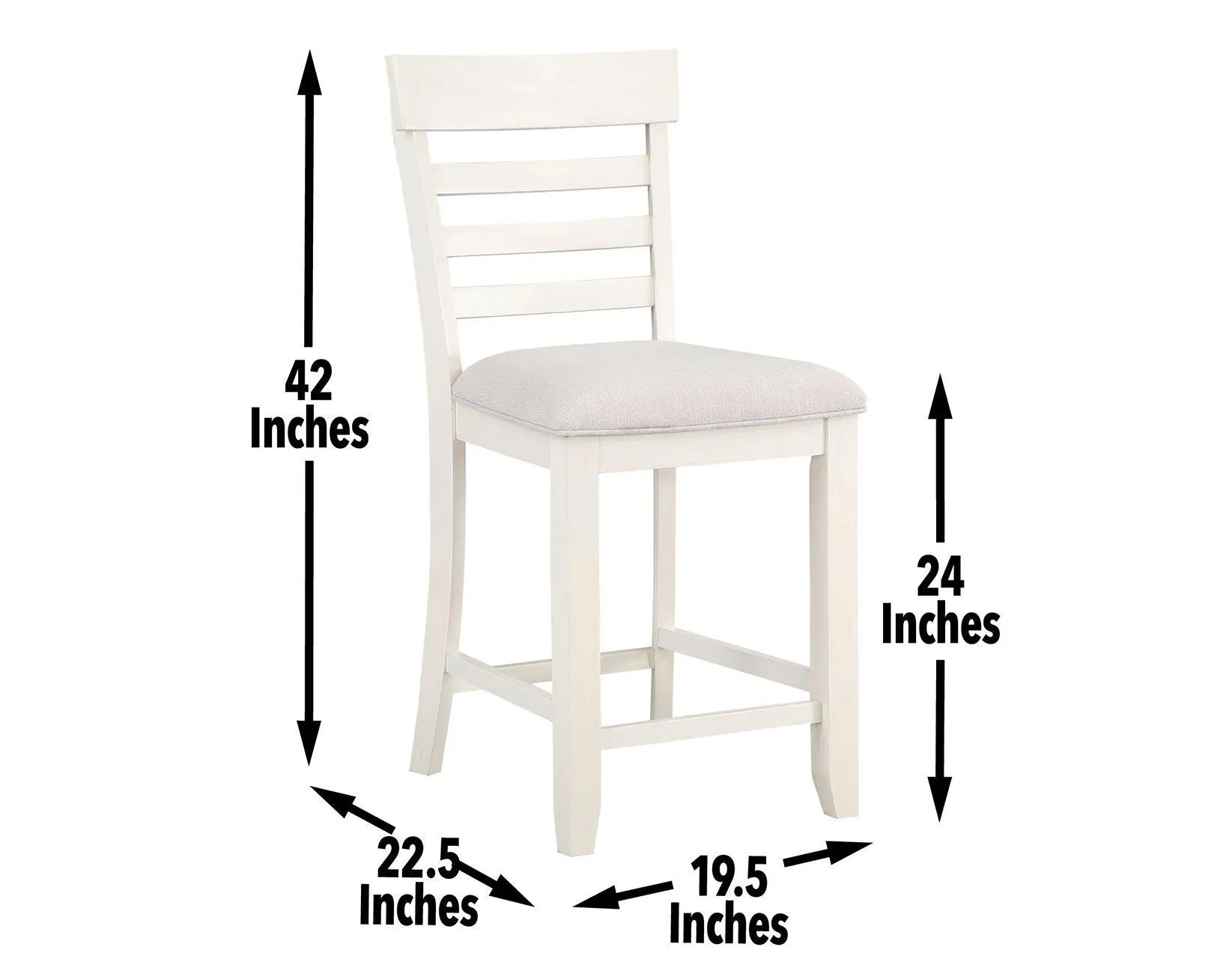 Hyland 24″ Counter Stool, Brown, Set of 2 - Image 13